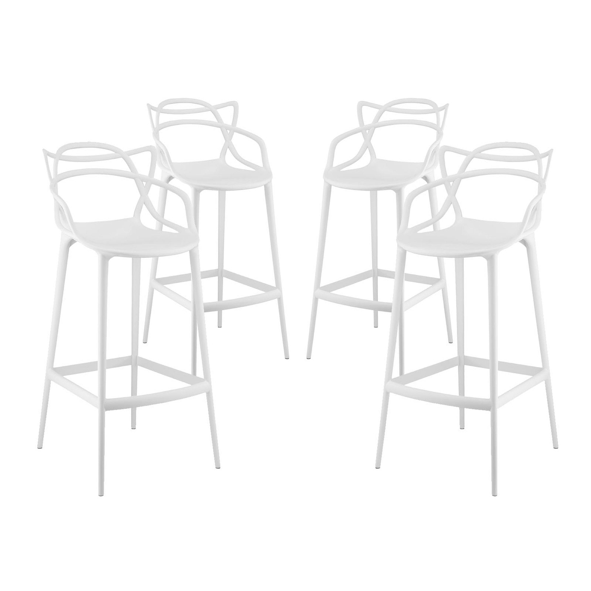 Modway Entangled Bar Stool Set of 4