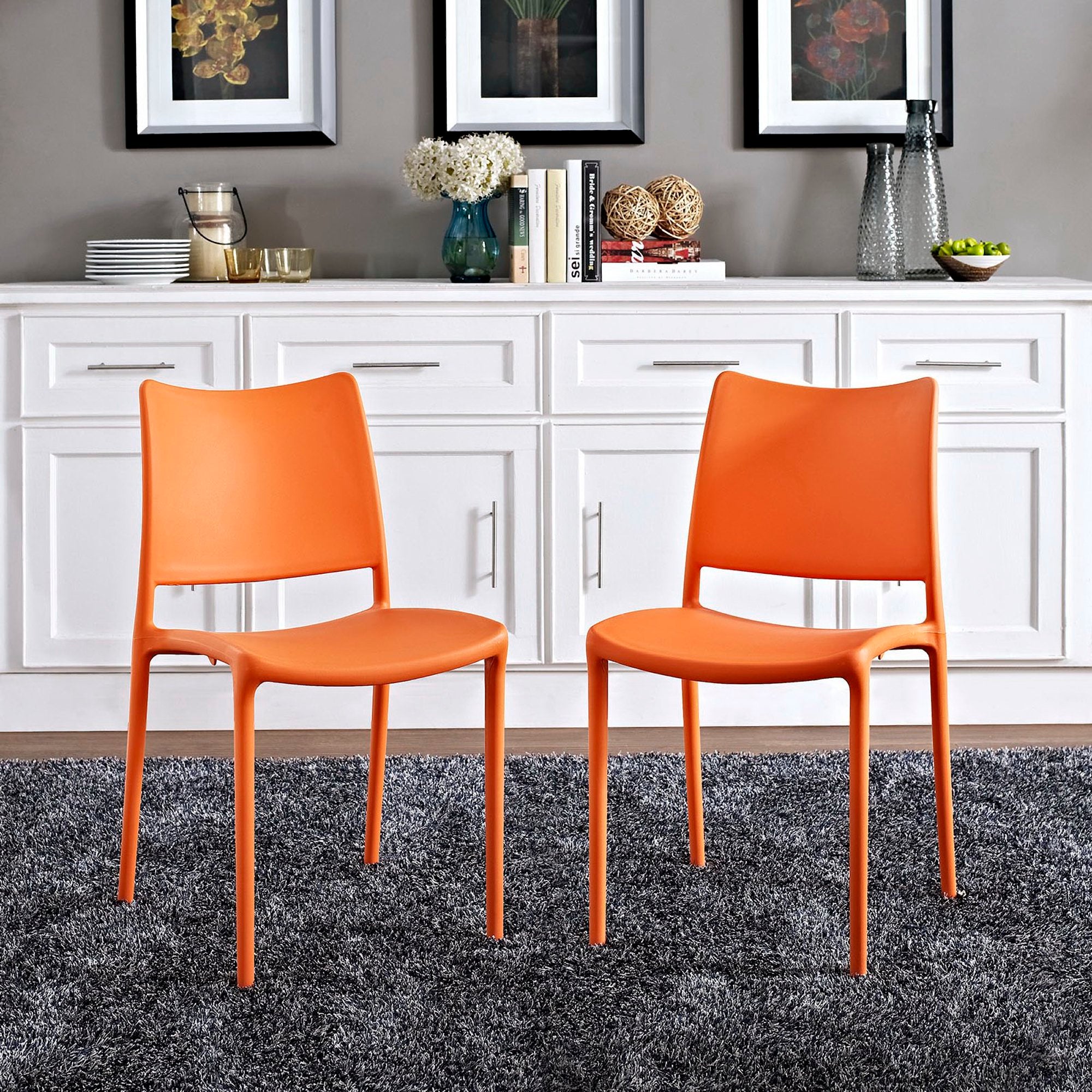 Modway Hipster Dining Side Chair Set of 2