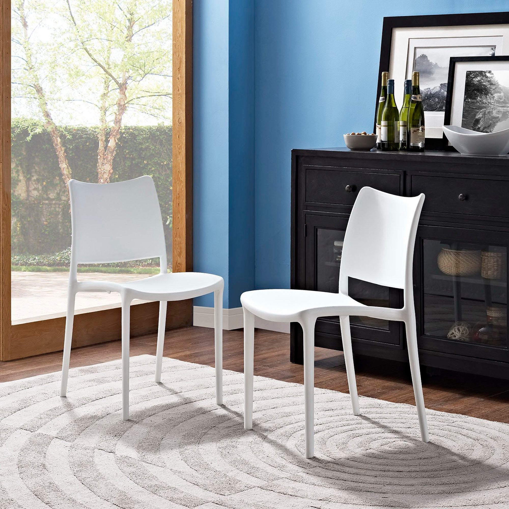 Modway Hipster Dining Side Chair Set of 2