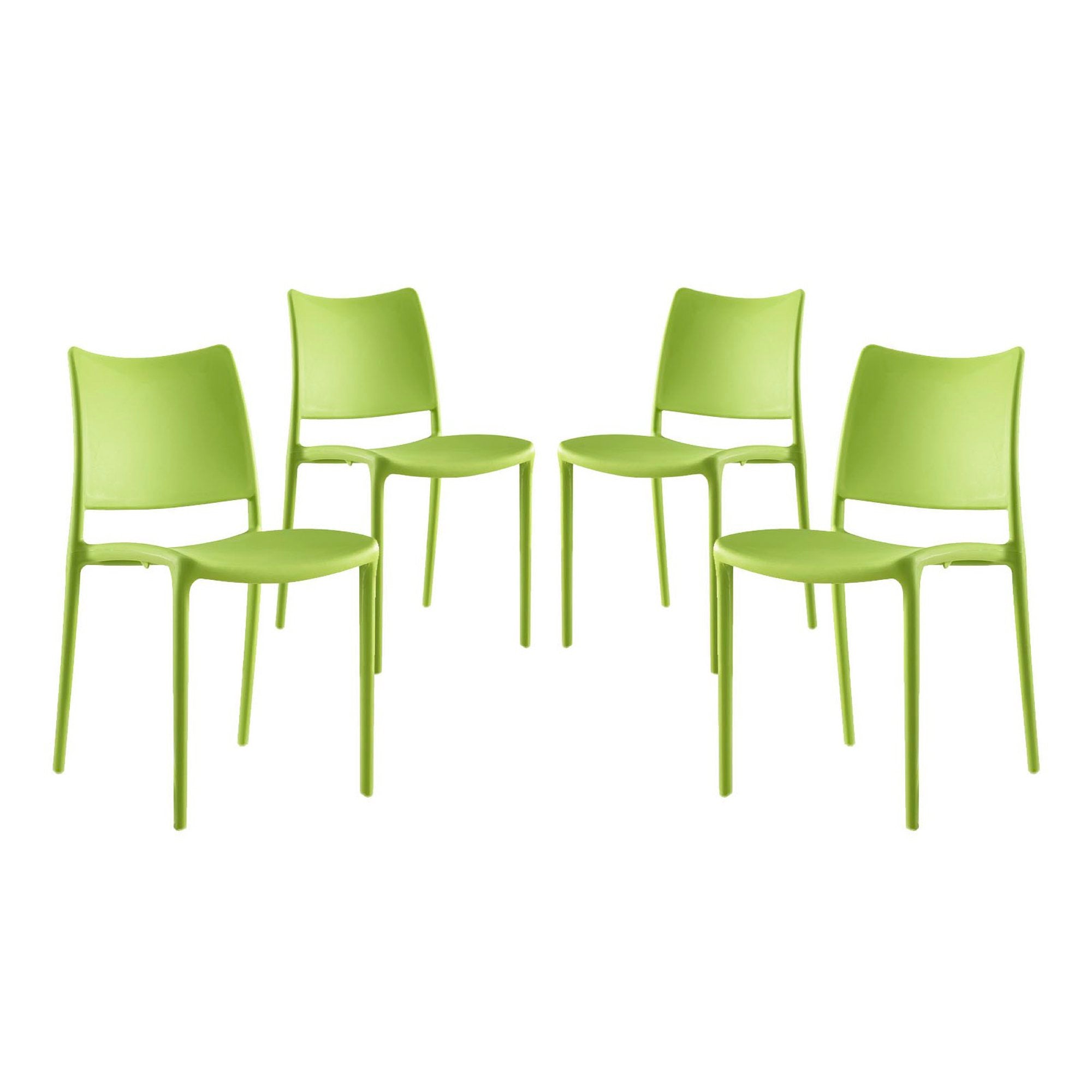 Modway Hipster Dining Side Chair Set of 4