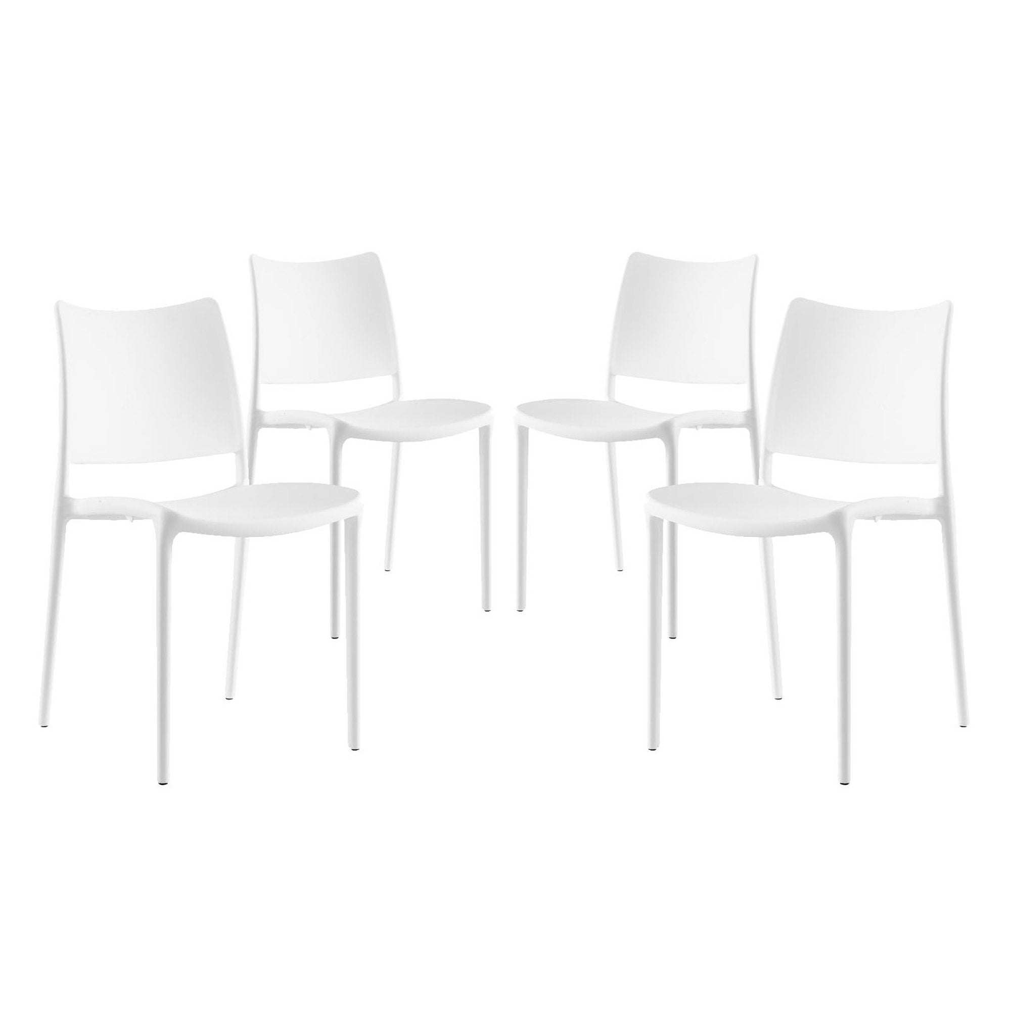 Modway Hipster Dining Side Chair Set of 4