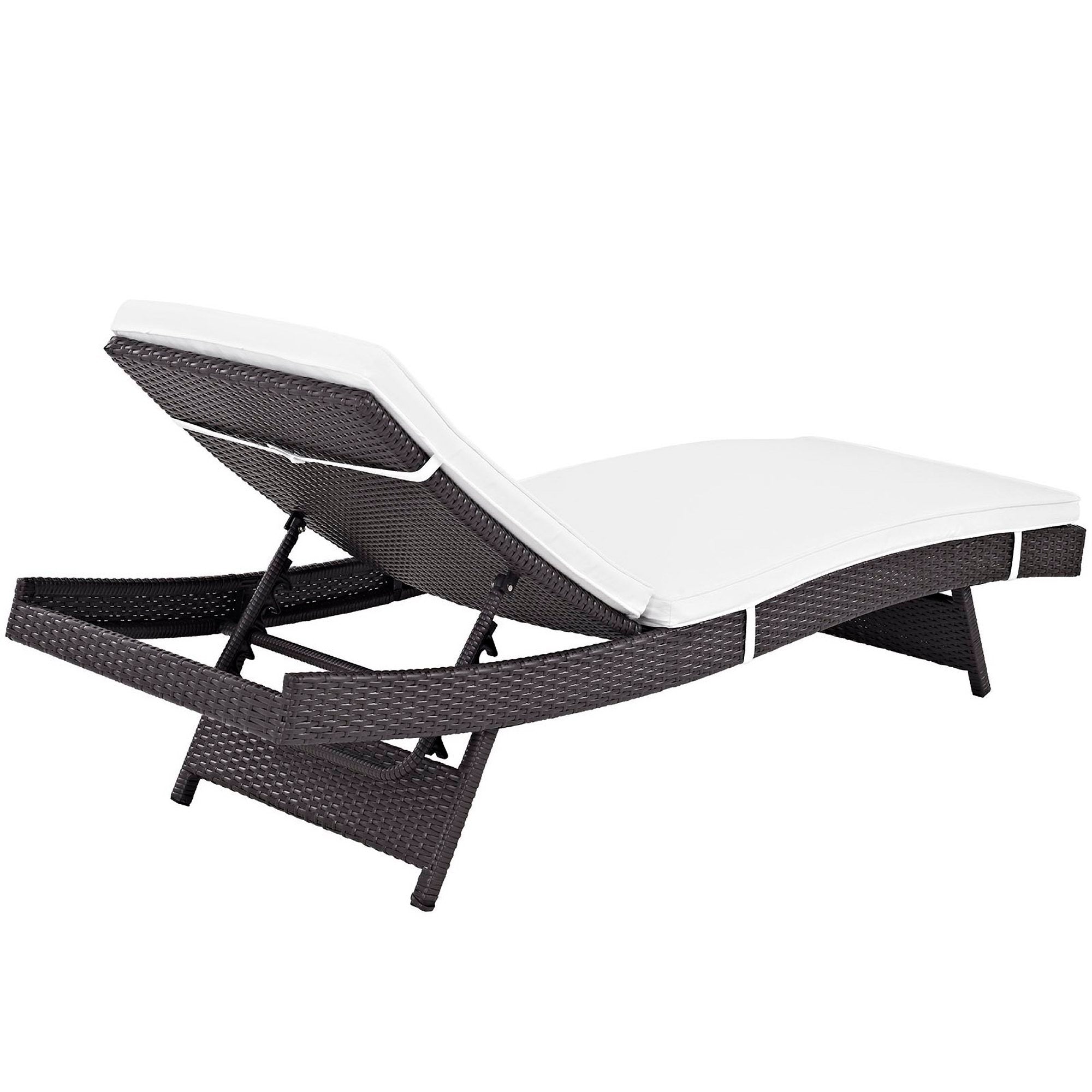 Modway Convene Outdoor Patio Chaise Set of 4