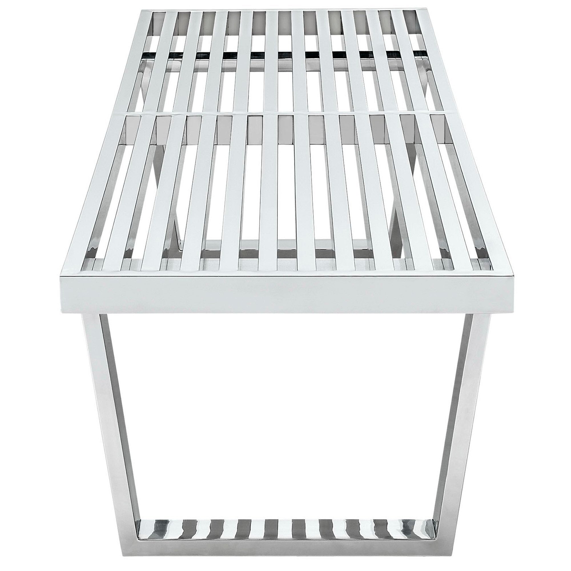 Modway Sauna 5' Stainless Steel Bench