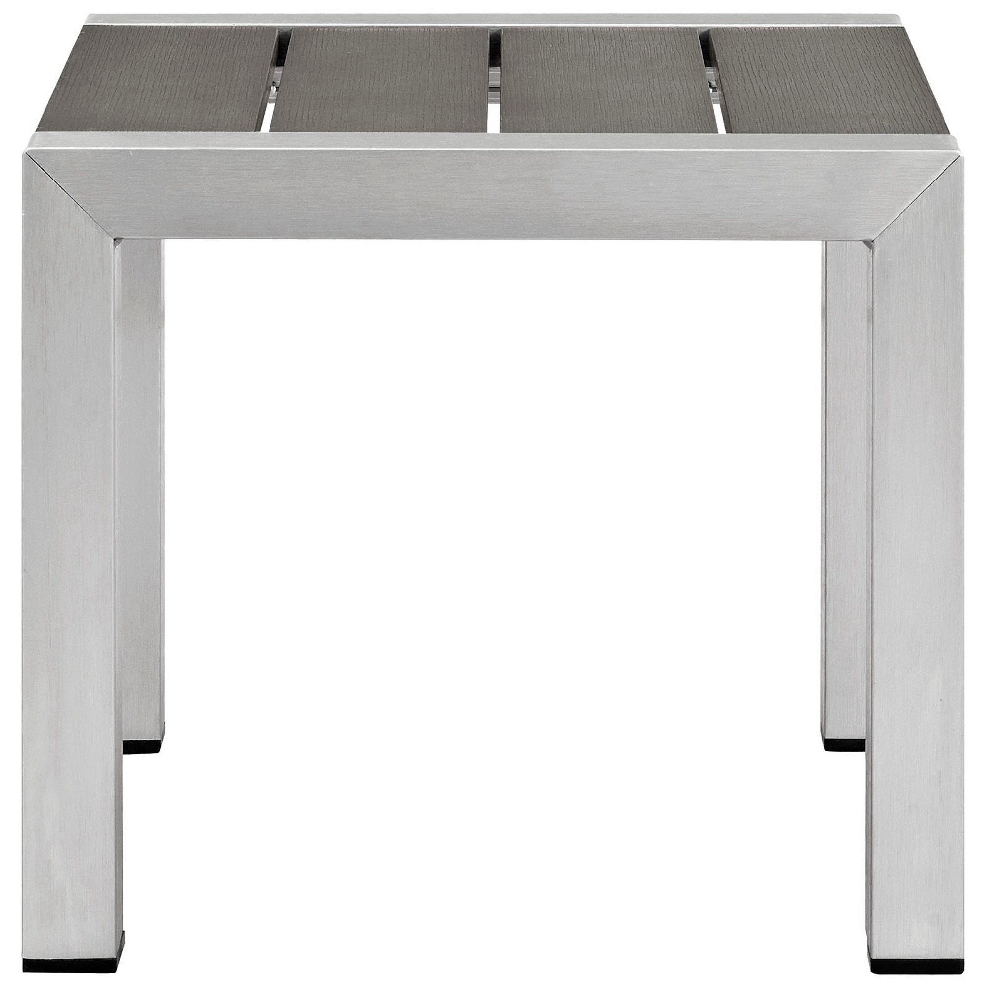 Modway Shore 3 Piece Outdoor Patio Aluminum Set