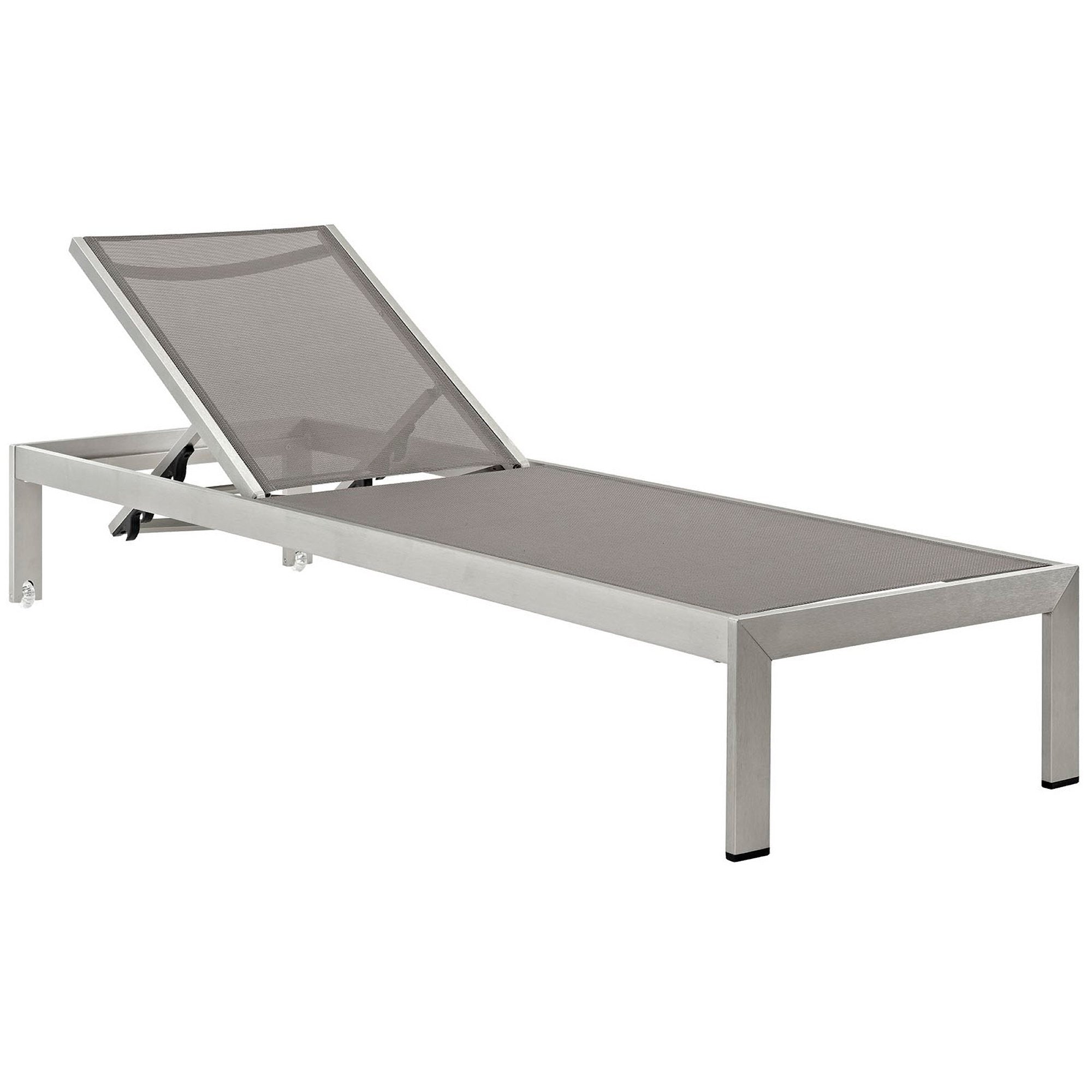 Modway Shore 3 Piece Outdoor Patio Aluminum Set