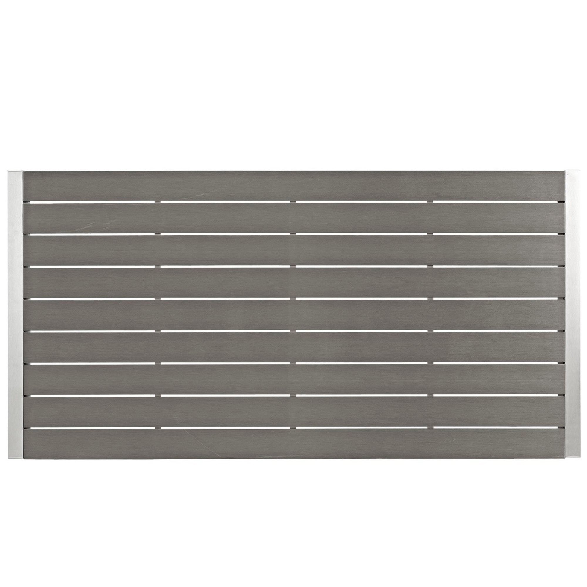 Modway Shore 7 Piece Outdoor Patio Aluminum Dining Set