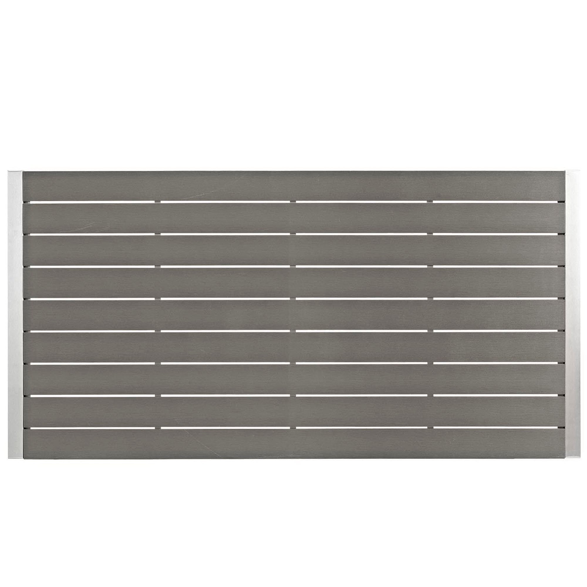 Modway Shore 9 Piece Outdoor Patio Aluminum Dining Set