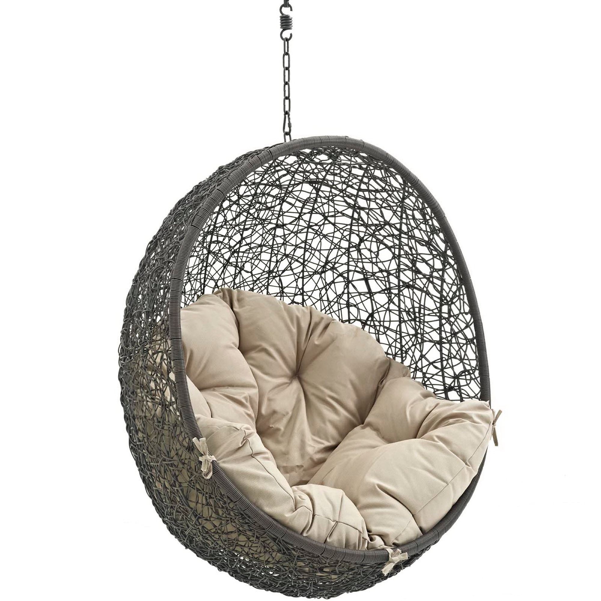 Modway Hide Outdoor Patio Swing Chair Without Stand