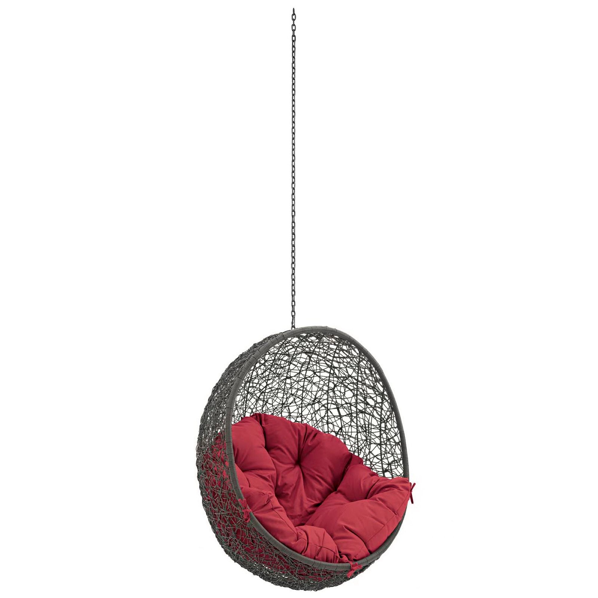 Modway Hide Outdoor Patio Swing Chair Without Stand