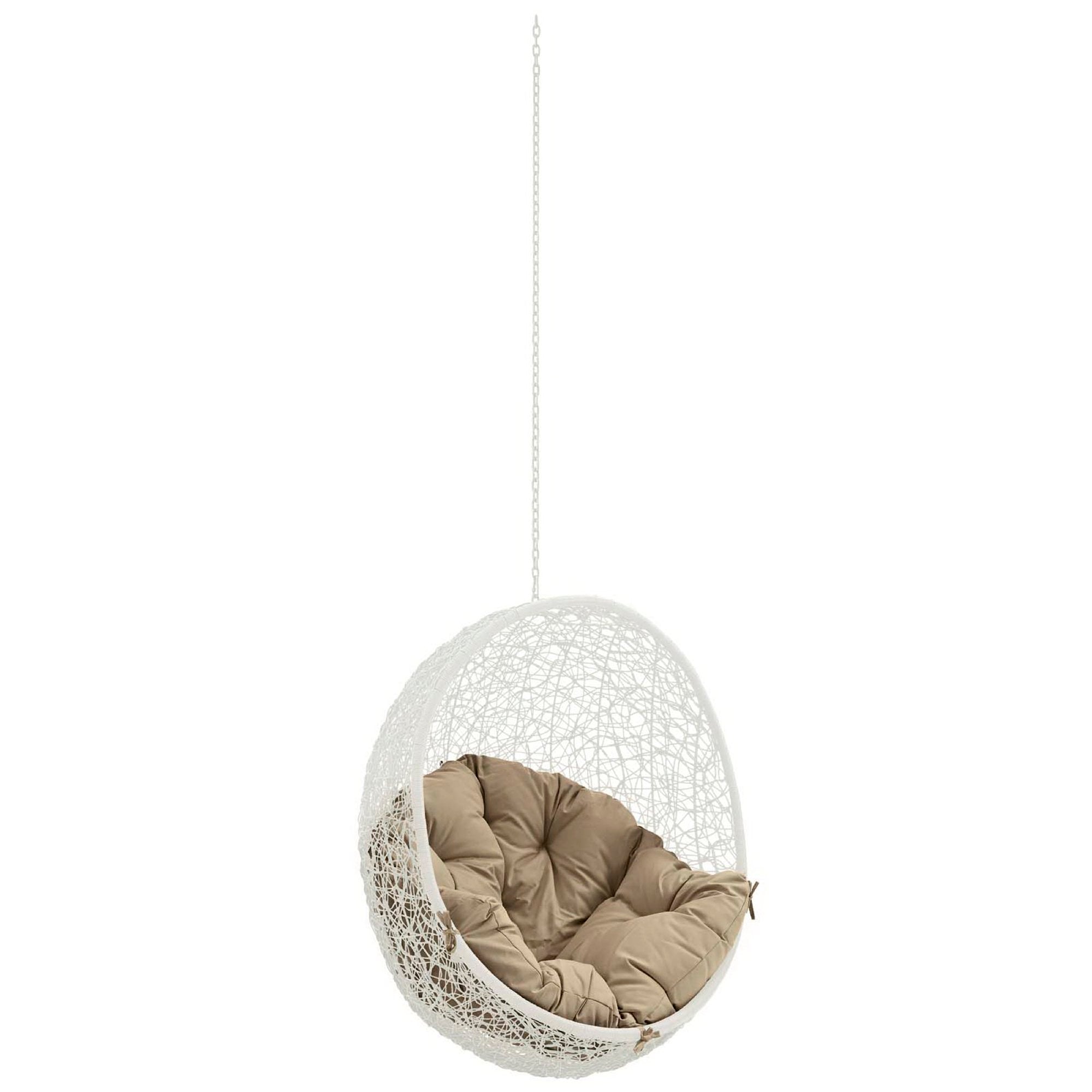 Modway Hide Outdoor Patio Swing Chair Without Stand