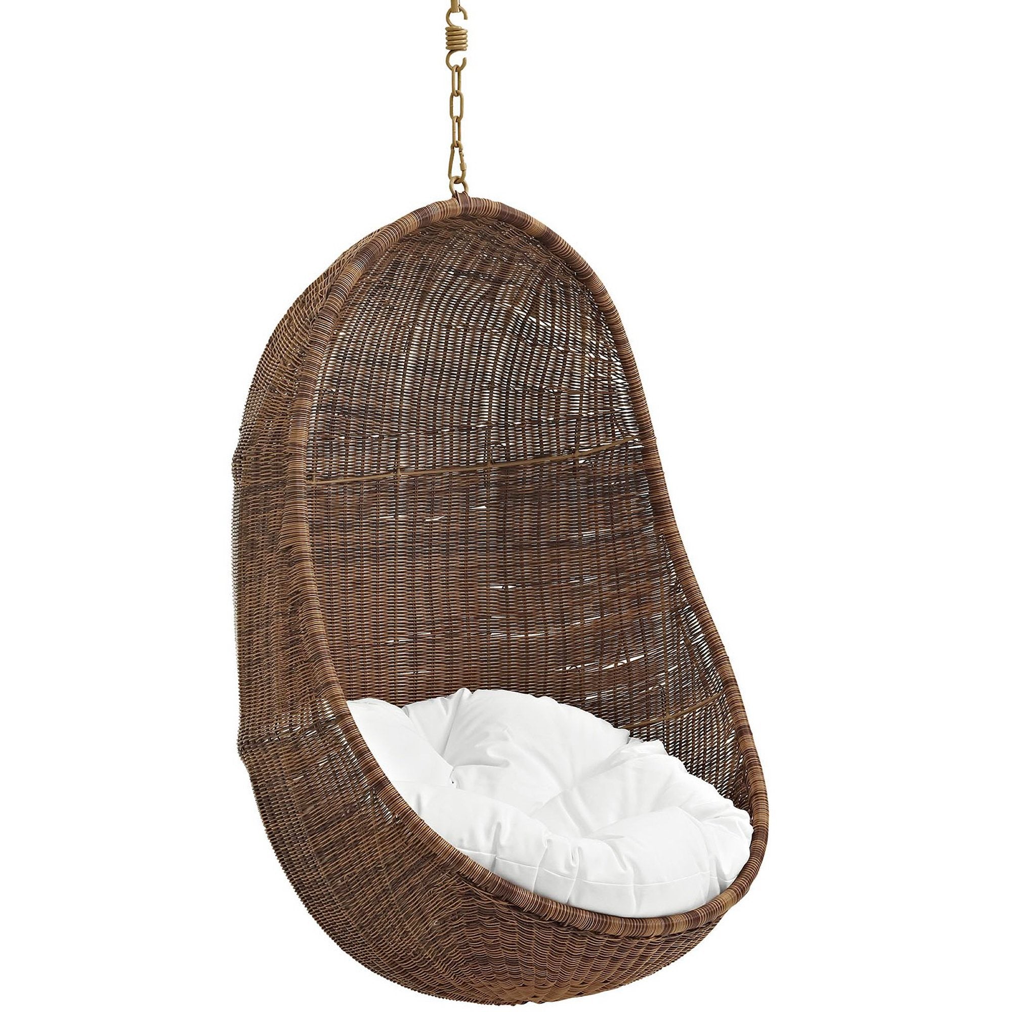 Modway Bean Outdoor Patio Swing Chair Without Stand