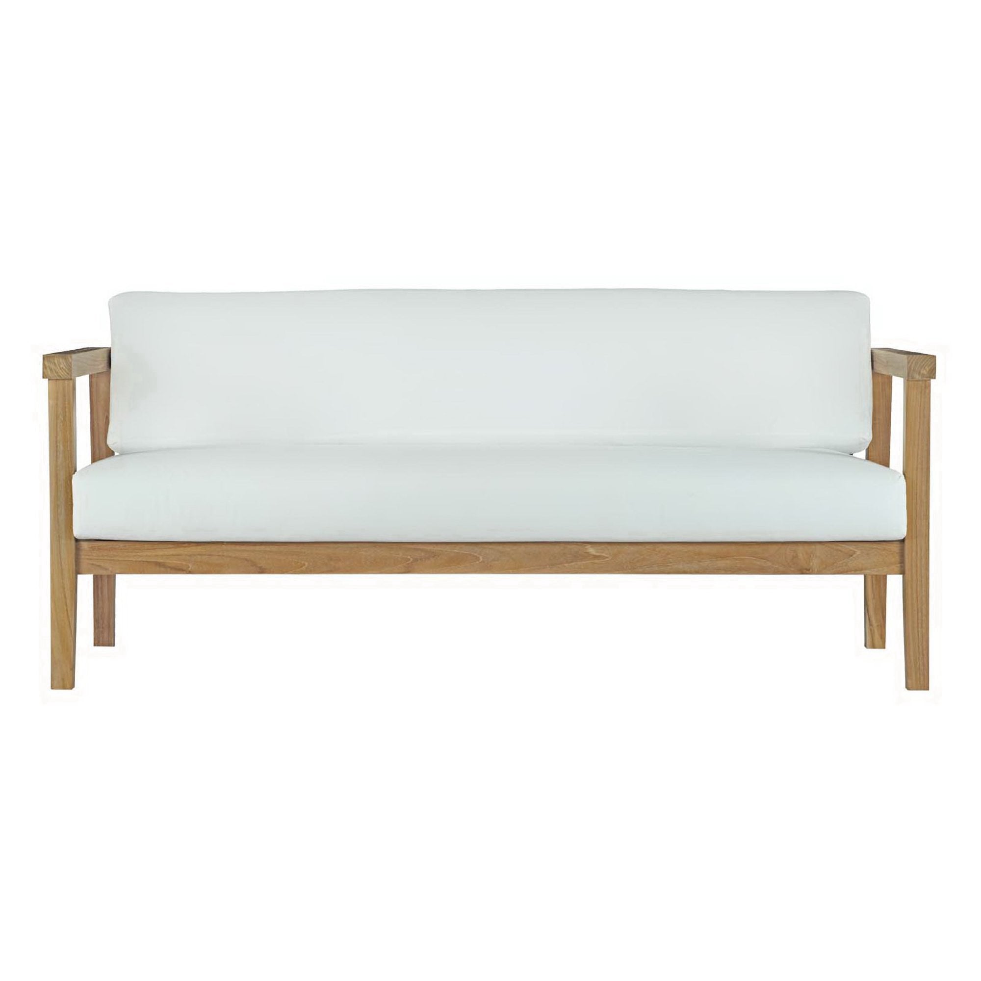 Modway Bayport 6 Piece Outdoor Patio Teak Set