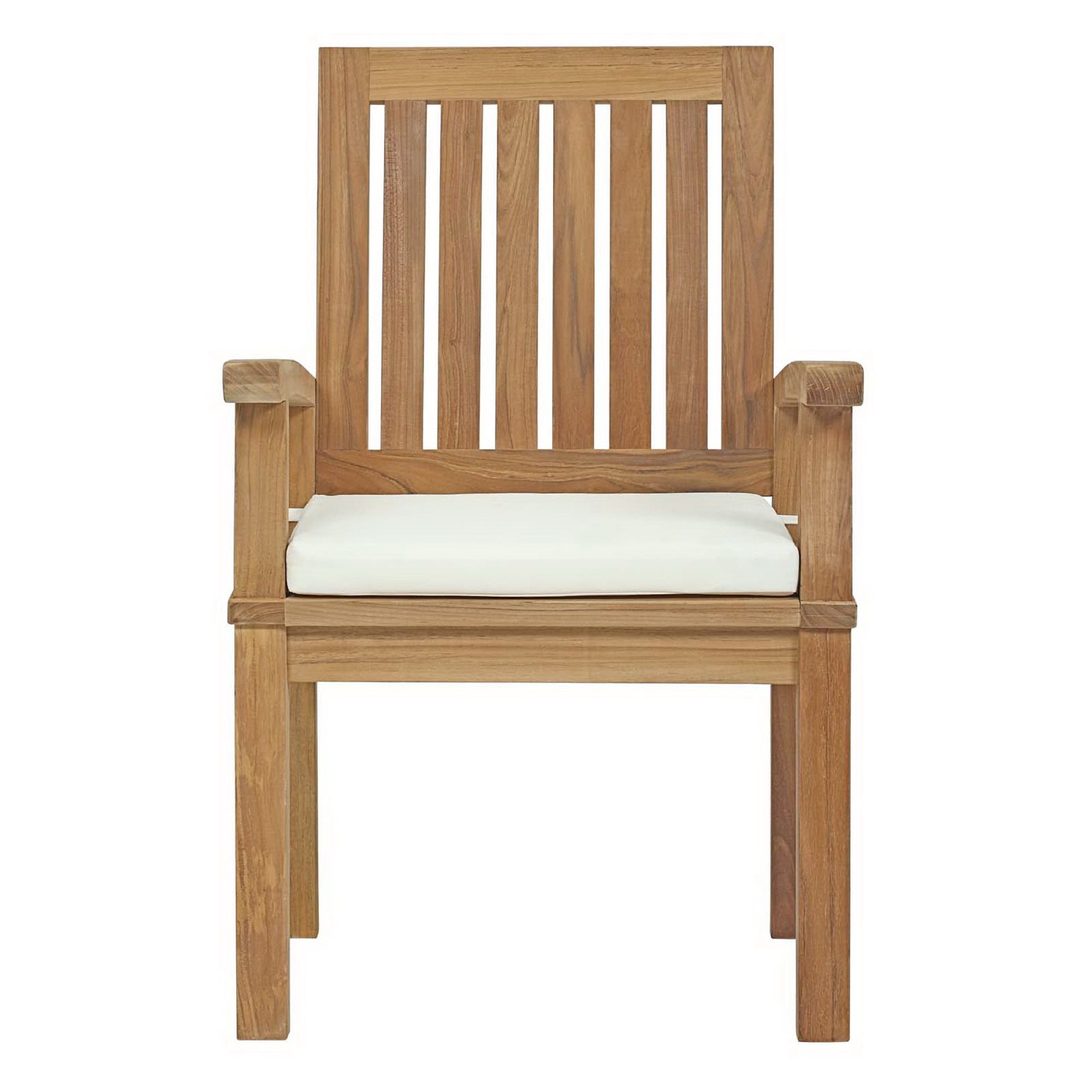 Modway Marina Outdoor Patio Teak Dining Chair
