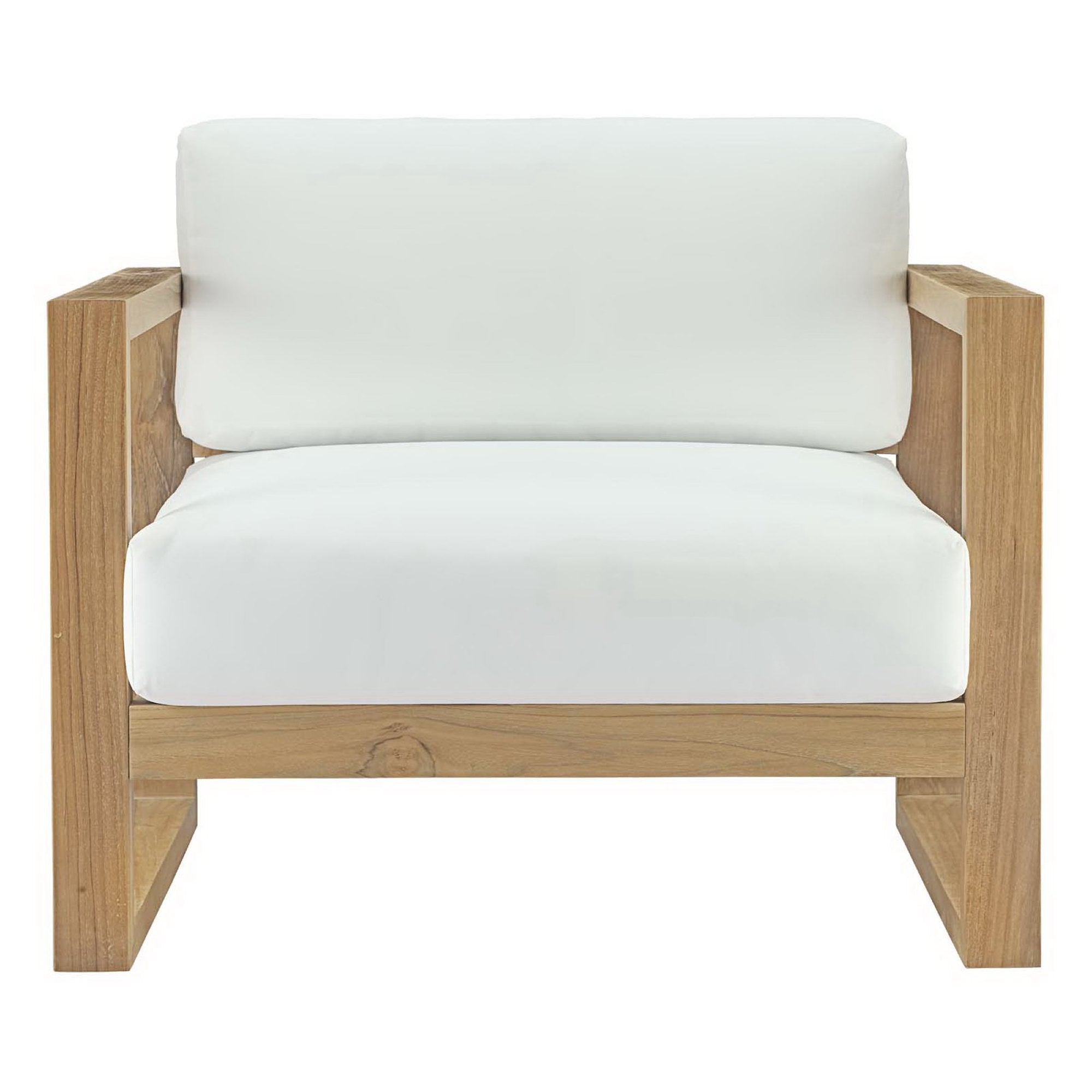 Modway Upland Outdoor Patio Teak Armchair