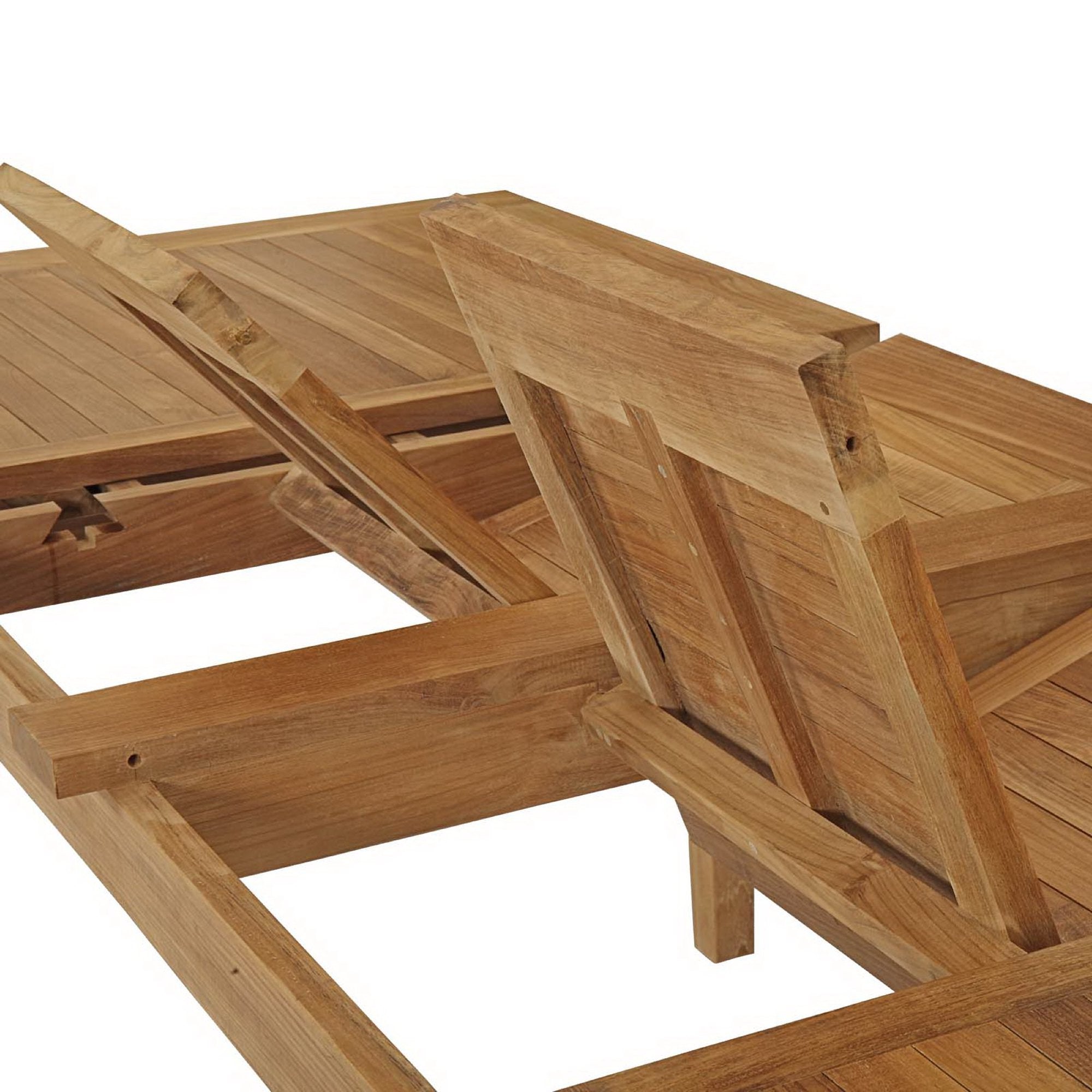 Modway Marina Extendable Outdoor Patio Teak Dining Table