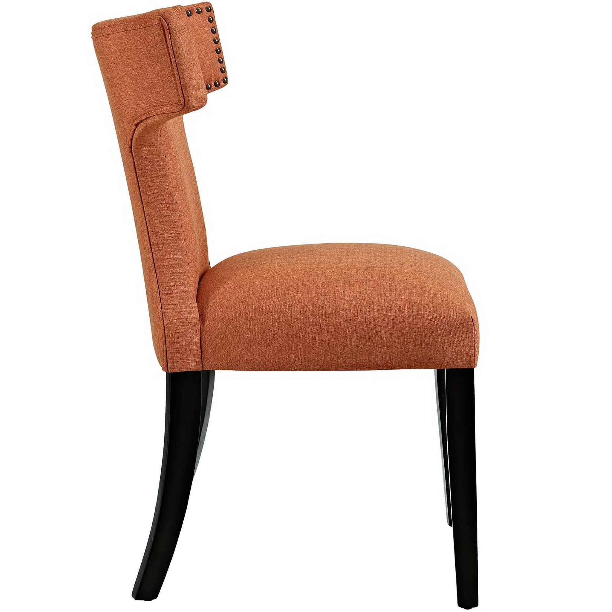 Modway Curve Fabric Dining Side Chair Set of 2
