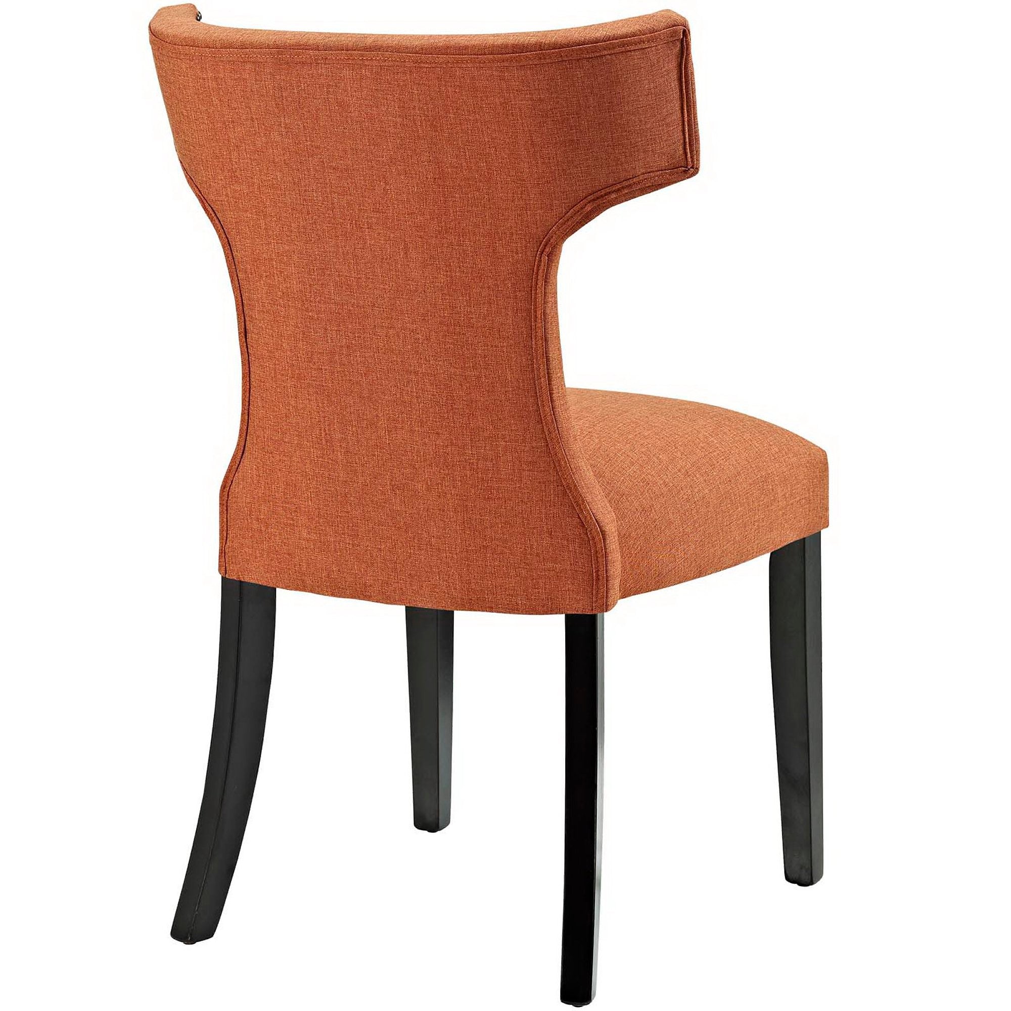 Modway Curve Fabric Dining Side Chair Set of 2