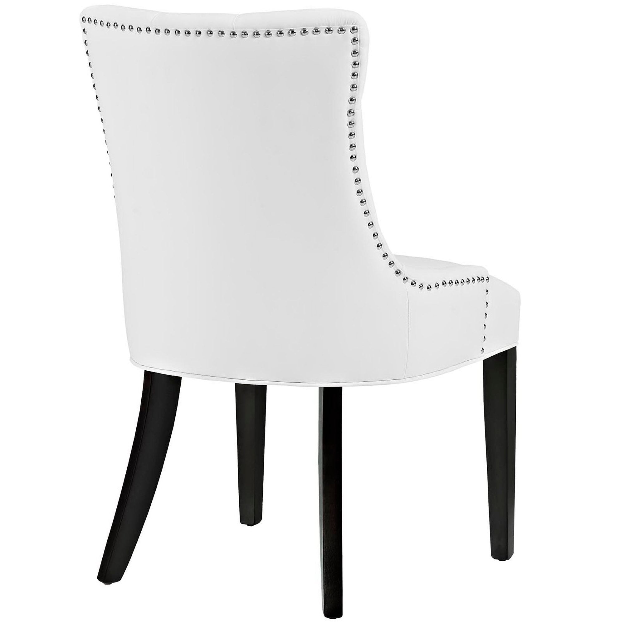 Modway Regent Vinyl Dining Side Chair Set of 2