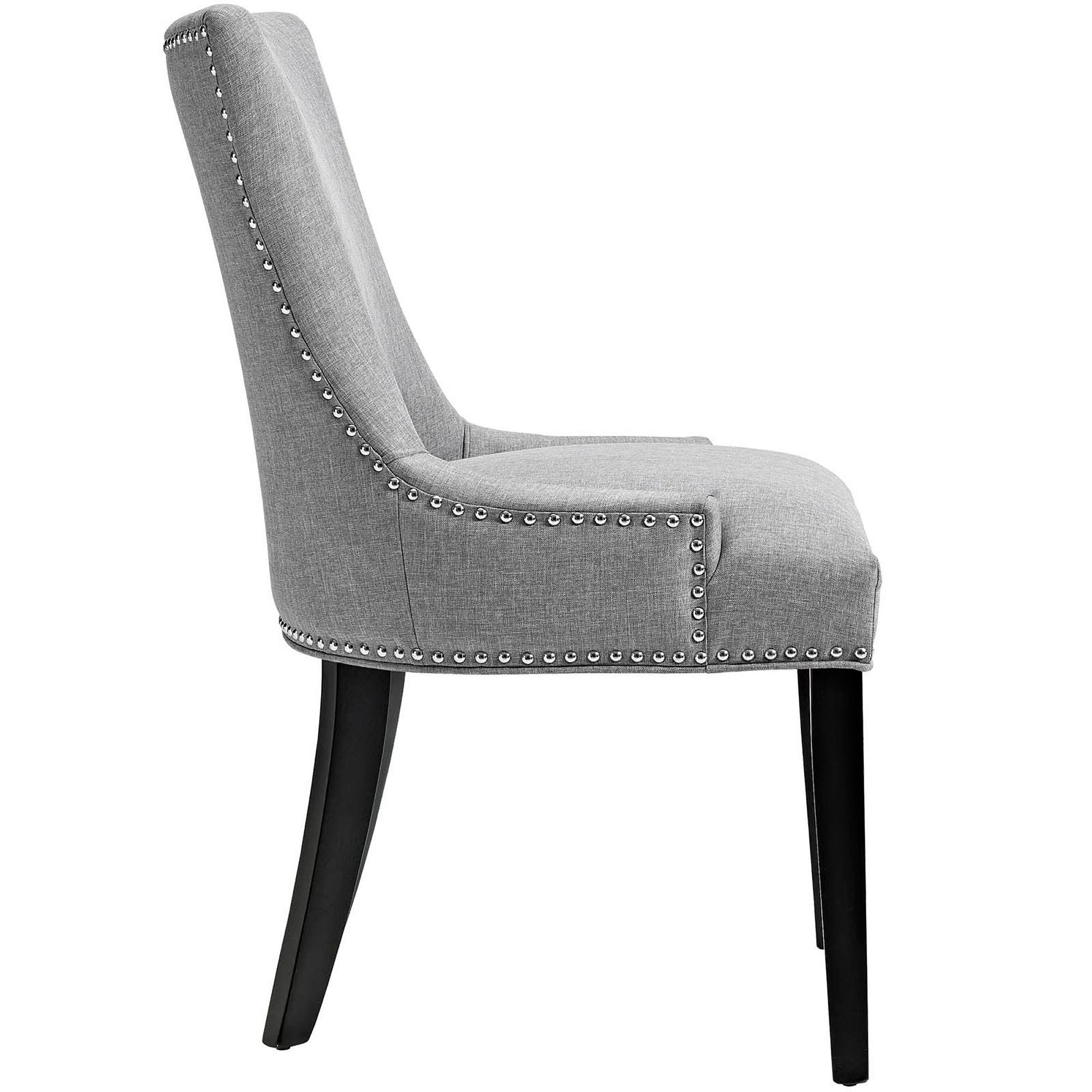 Modway Marquis Fabric Dining Side Chair Set of 2