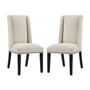 Modway Baron Fabric Dining Chair Set of 2