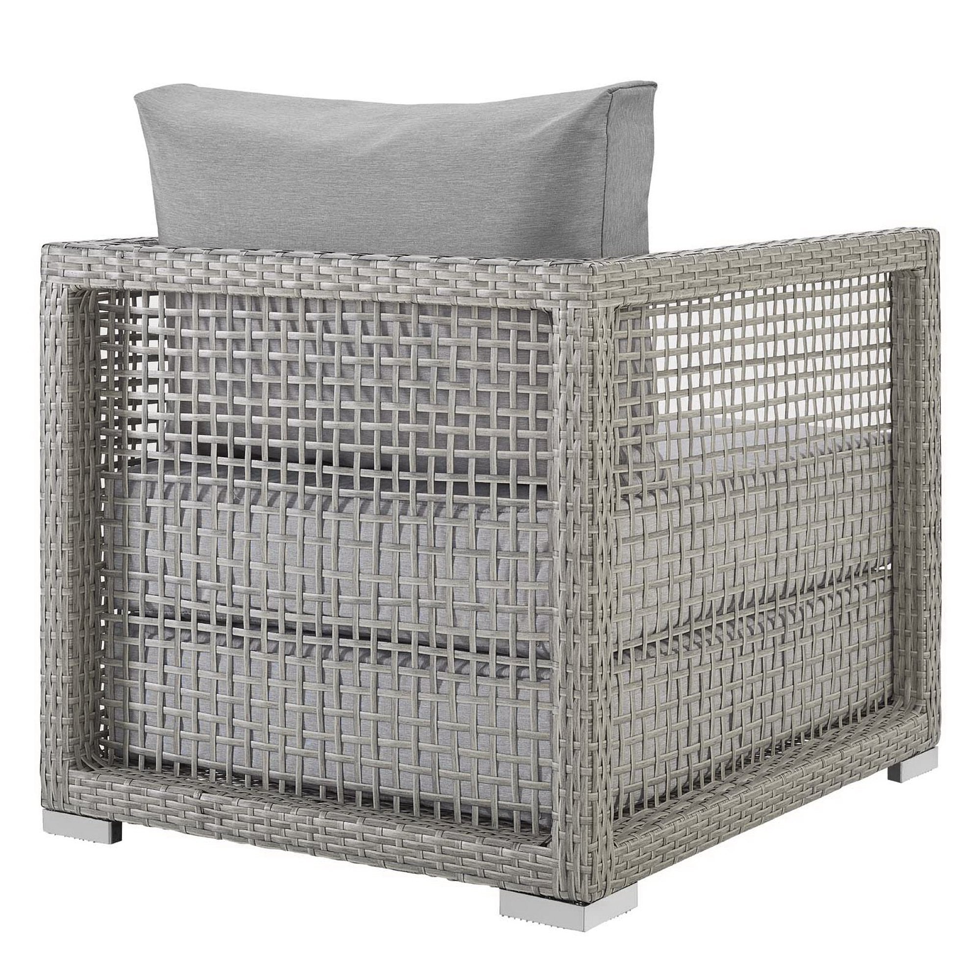 Modway Aura Rattan Outdoor Patio Armchair
