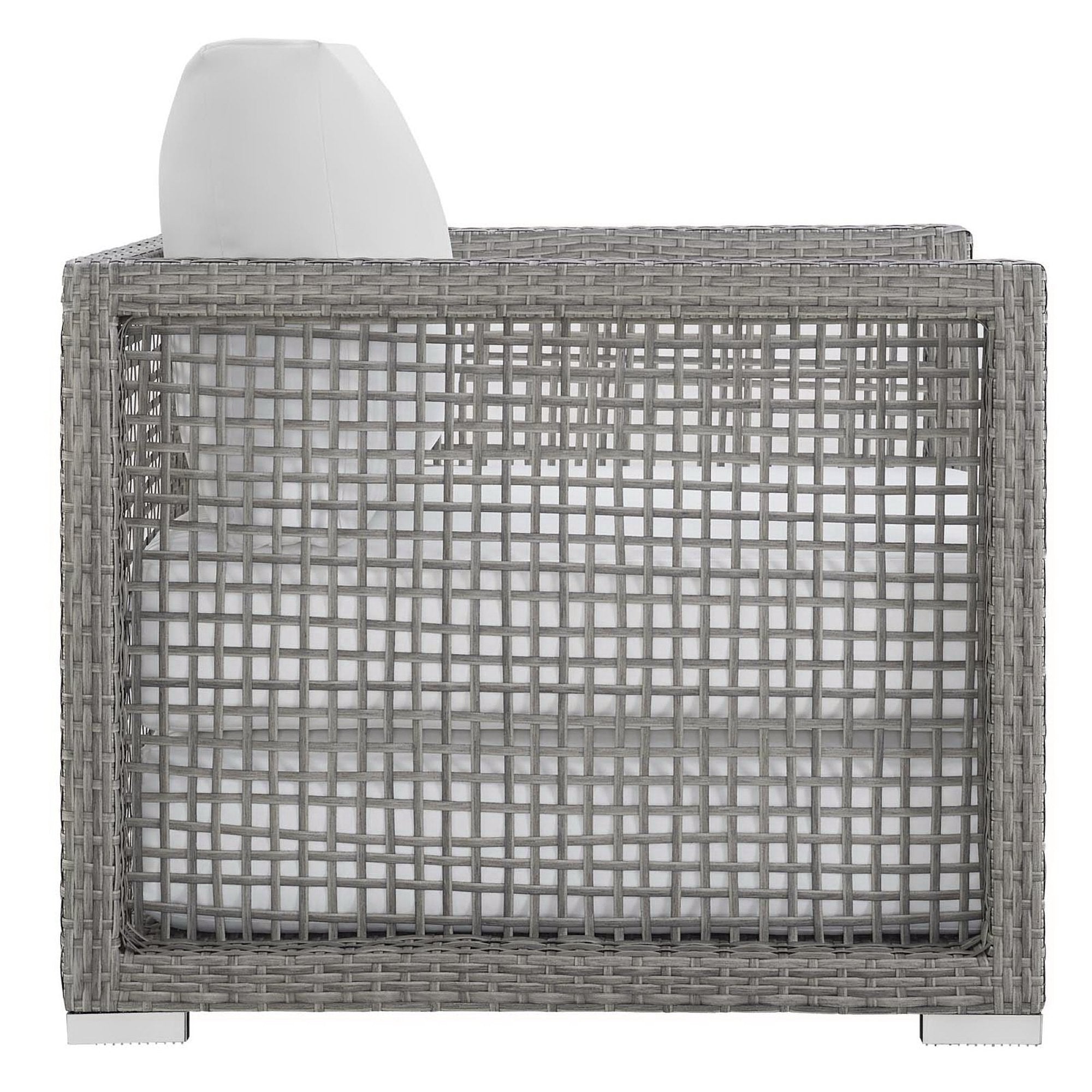Modway Aura Rattan Outdoor Patio Armchair
