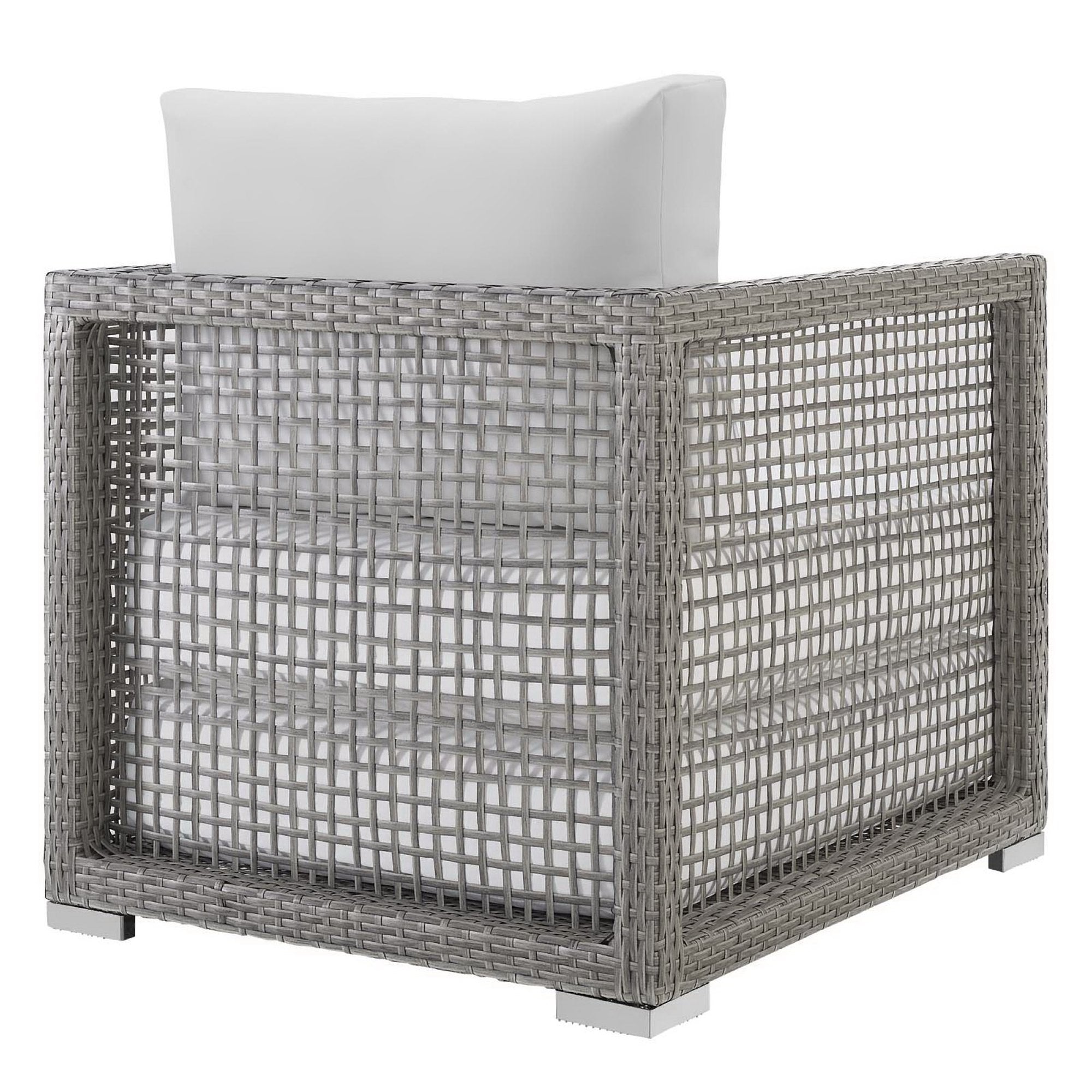 Modway Aura Rattan Outdoor Patio Armchair