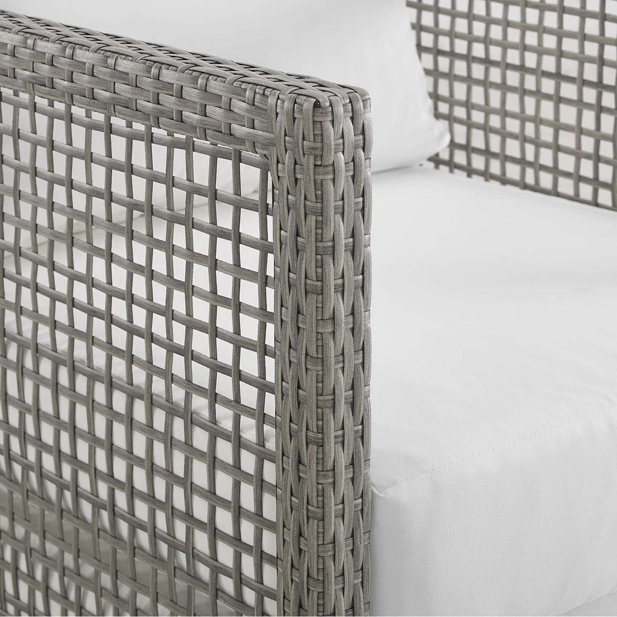 Modway Aura Rattan Outdoor Patio Armchair