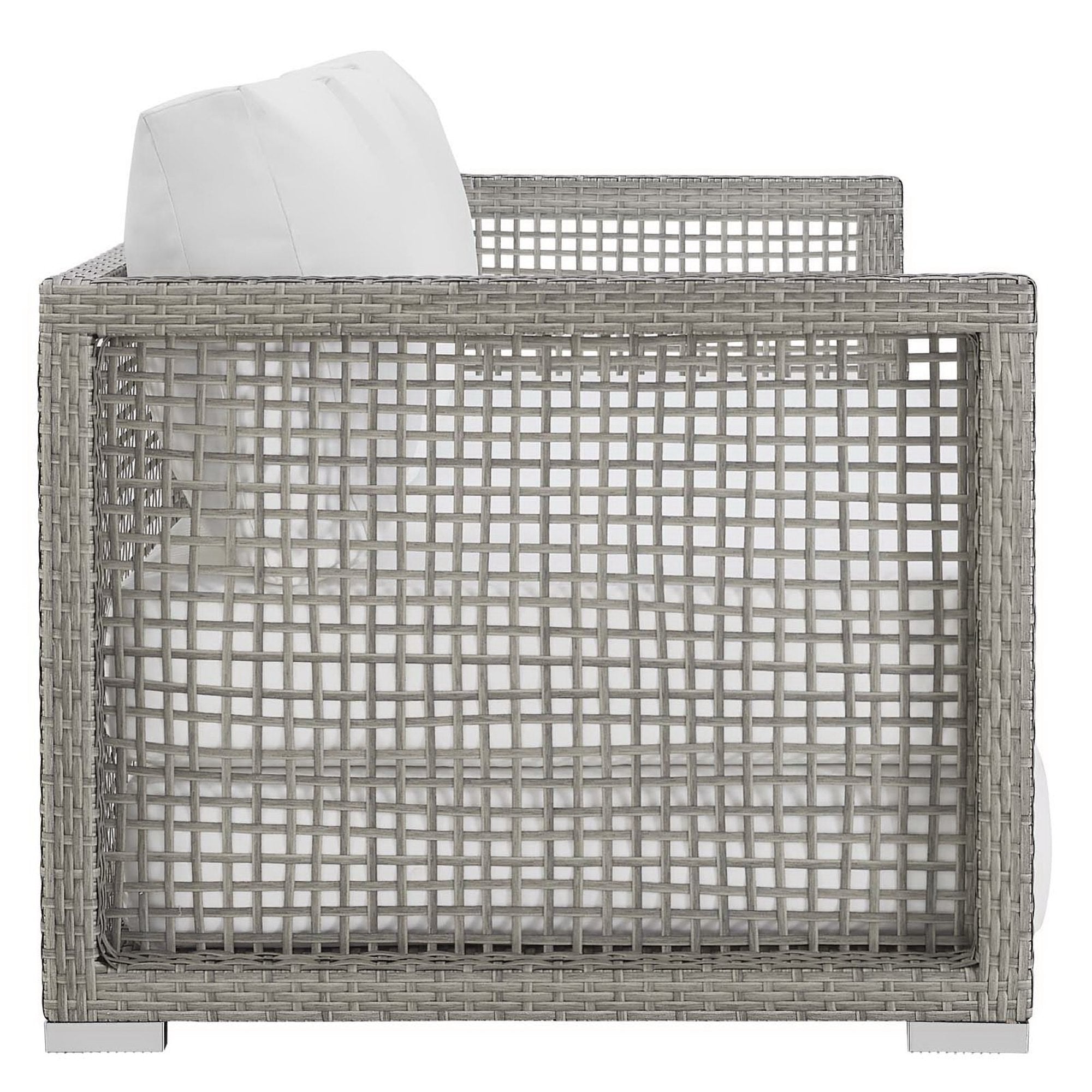 Modway Aura Outdoor Patio Wicker Rattan Sofa