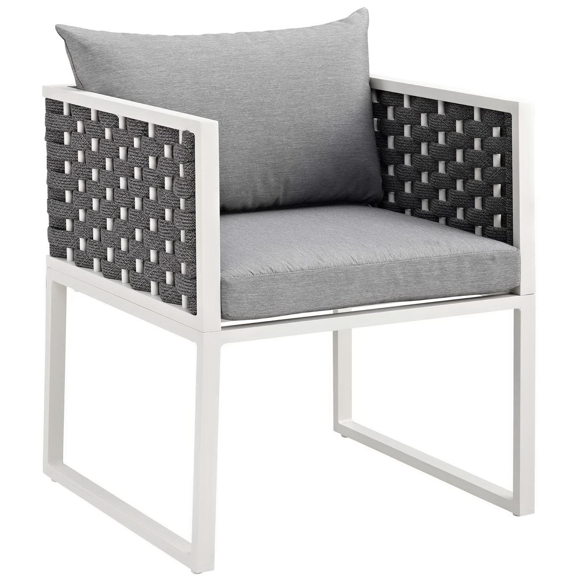 Modway EEI-3053 Stance Outdoor Patio Aluminum Dining Armchair