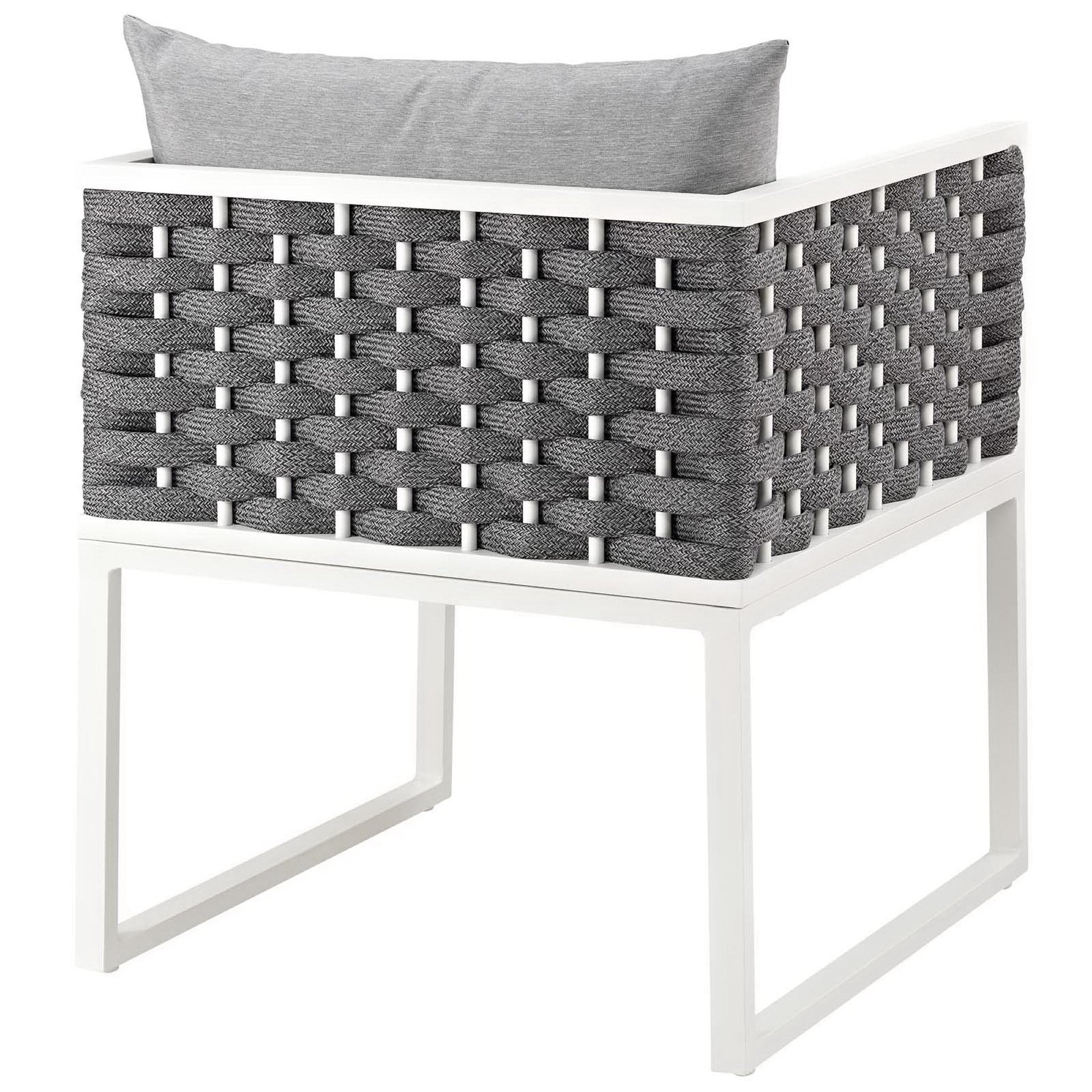 Modway EEI-3053 Stance Outdoor Patio Aluminum Dining Armchair
