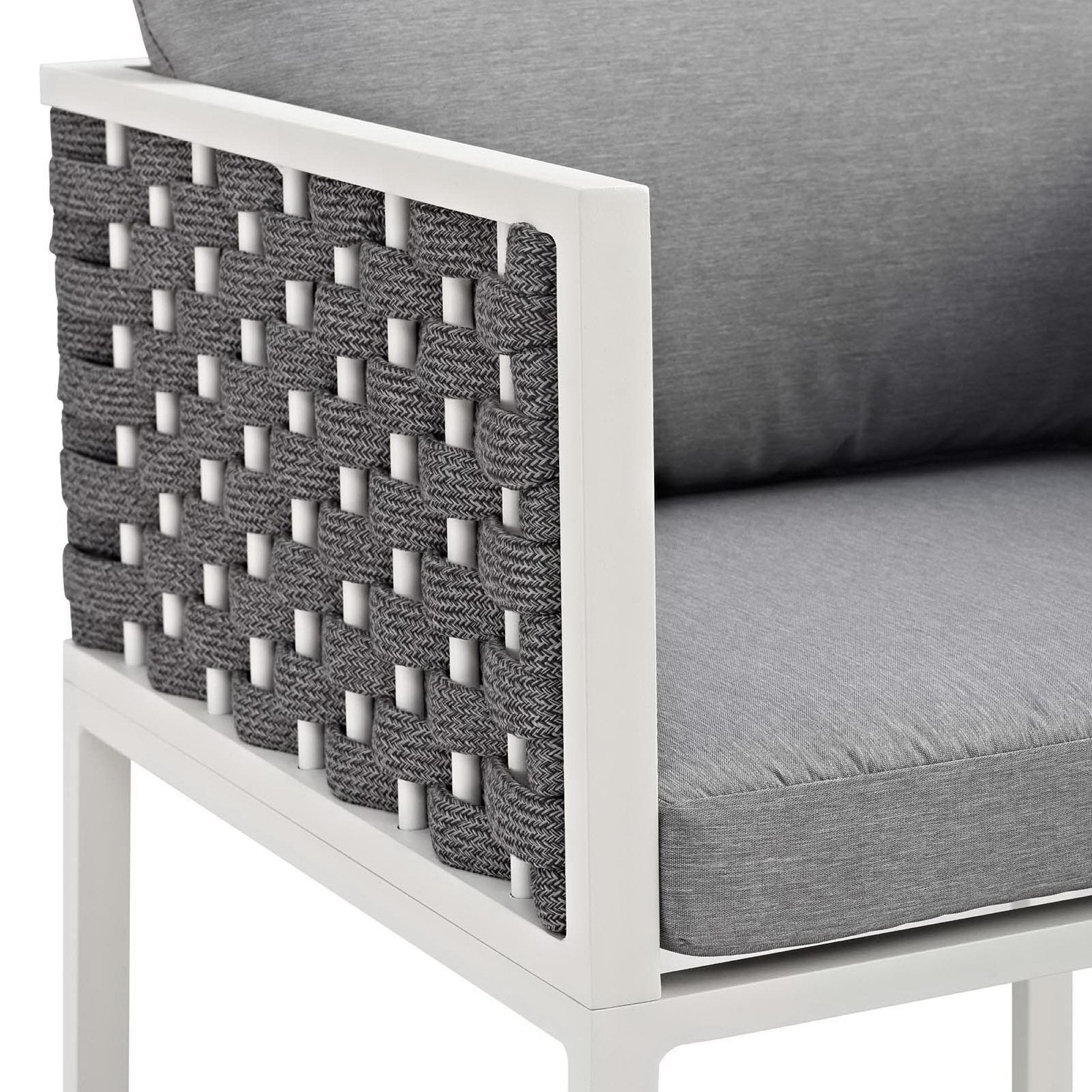 Modway EEI-3053 Stance Outdoor Patio Aluminum Dining Armchair