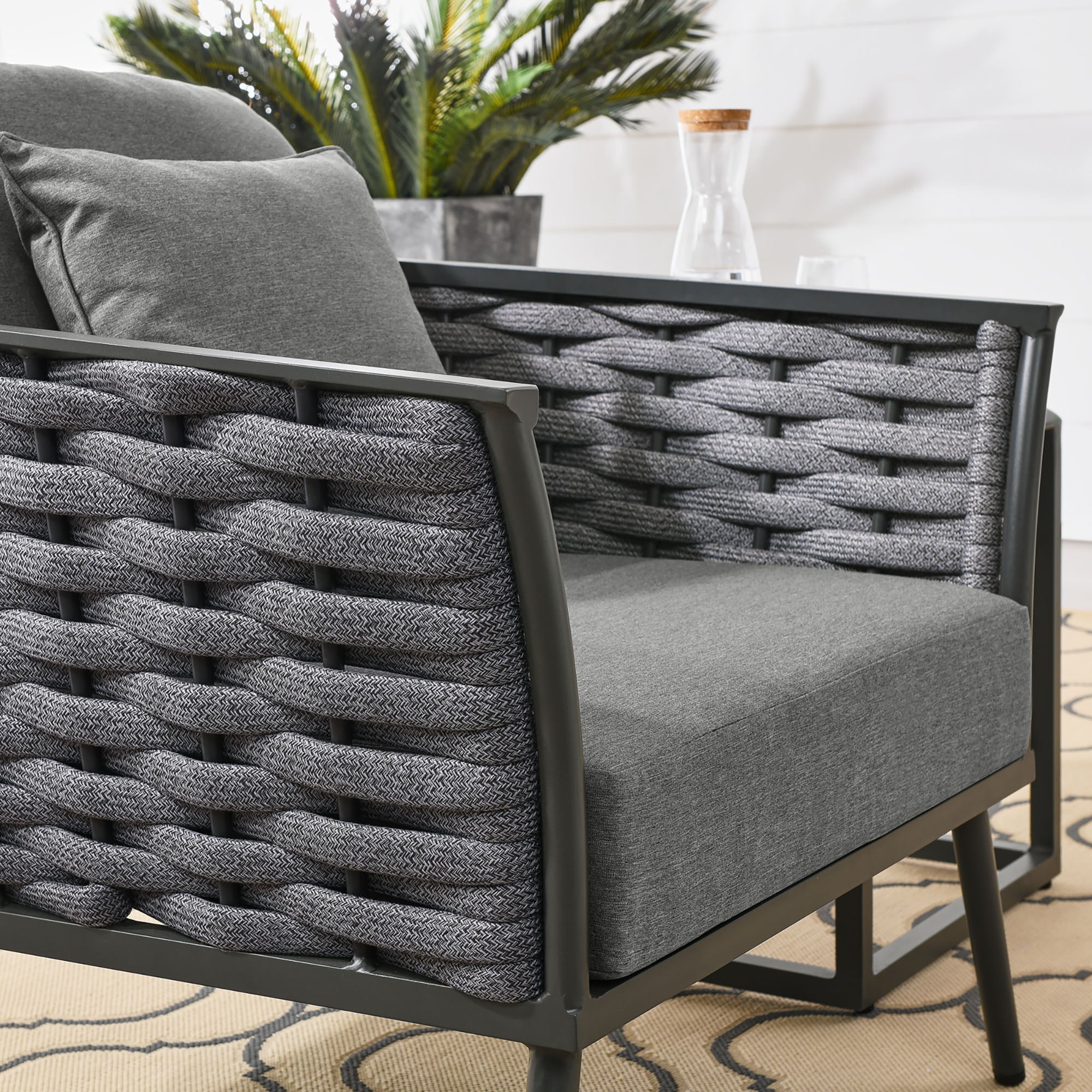 Modway Stance Outdoor Patio Aluminum Armchair