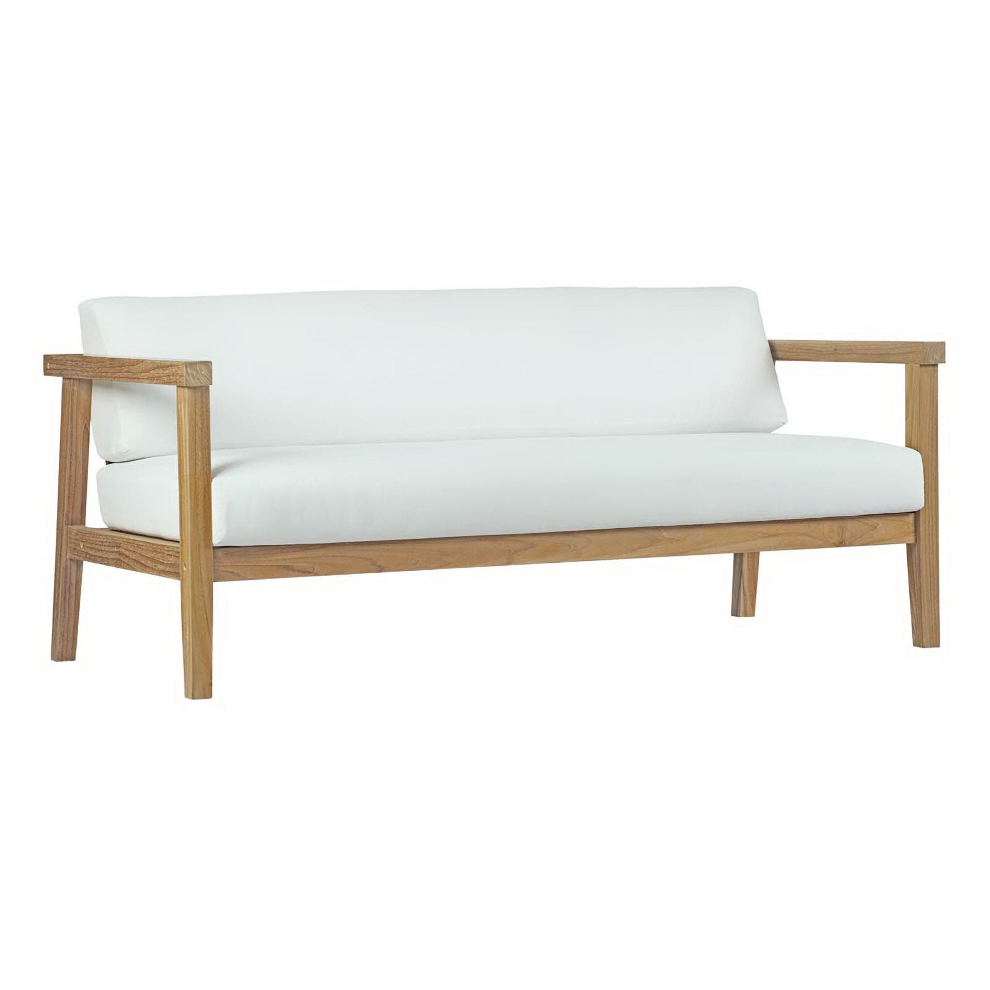 Modway Bayport 6 Piece Outdoor Patio Teak Set