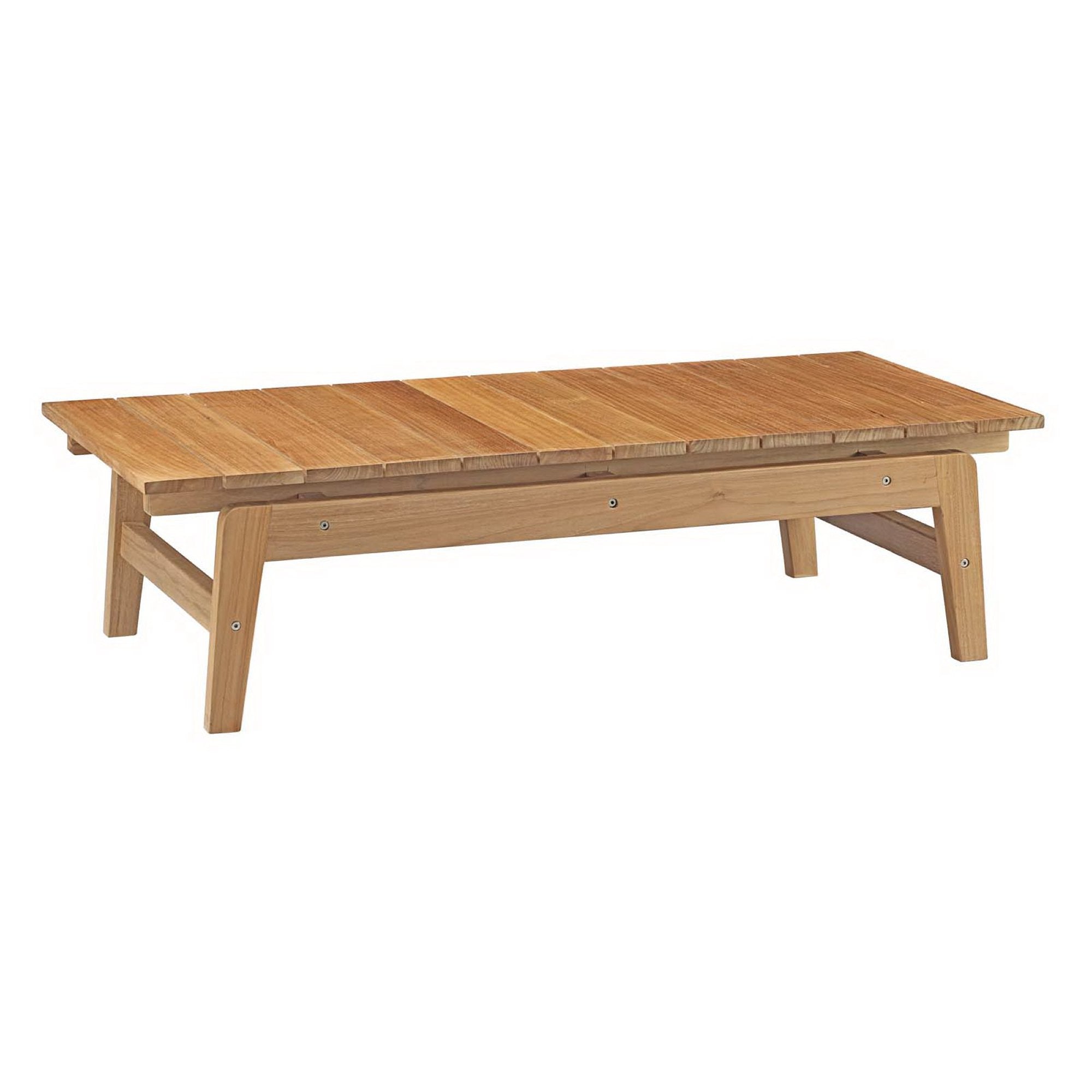 Modway Bayport 6 Piece Outdoor Patio Teak Set