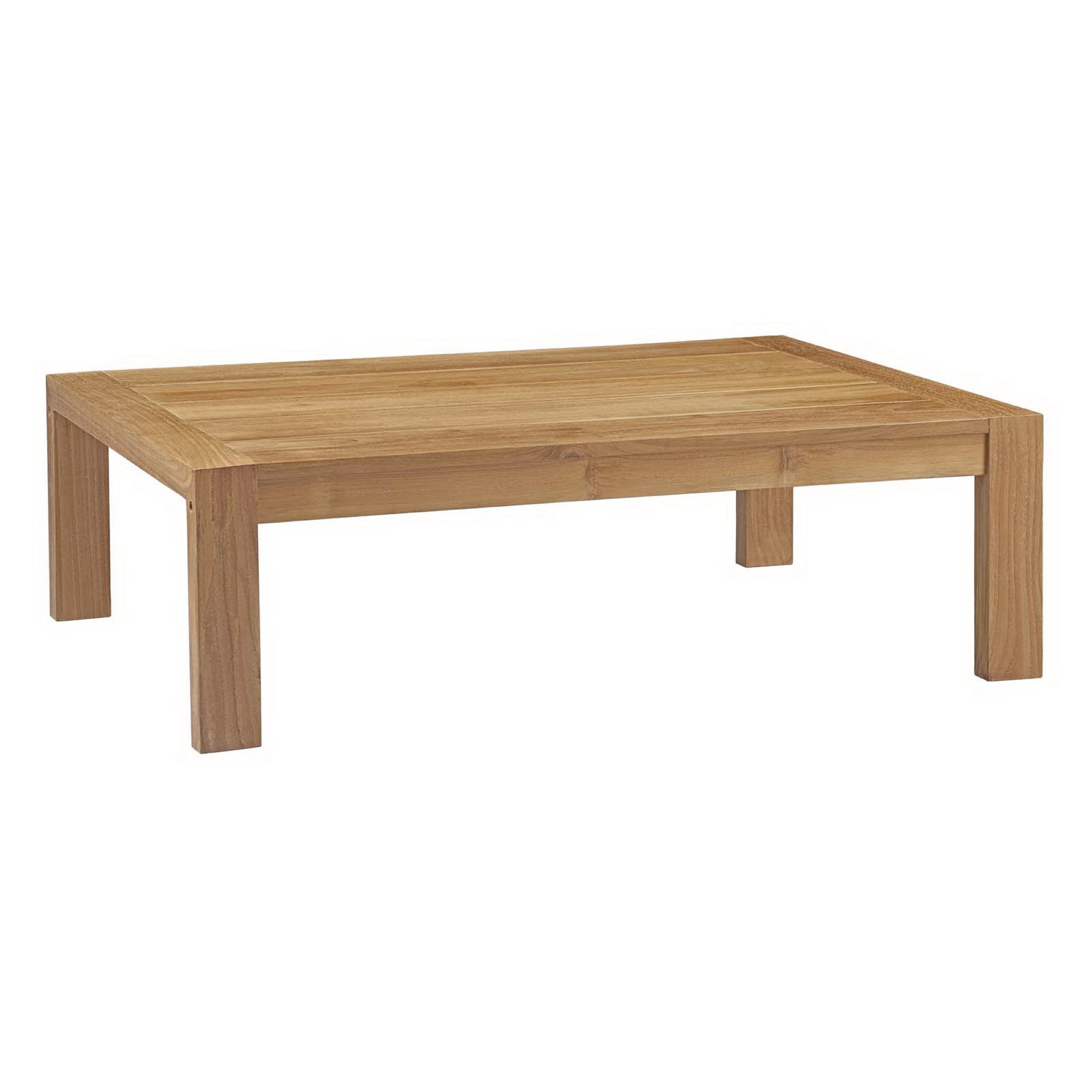 Modway Upland 6 Piece Outdoor Patio Teak Set