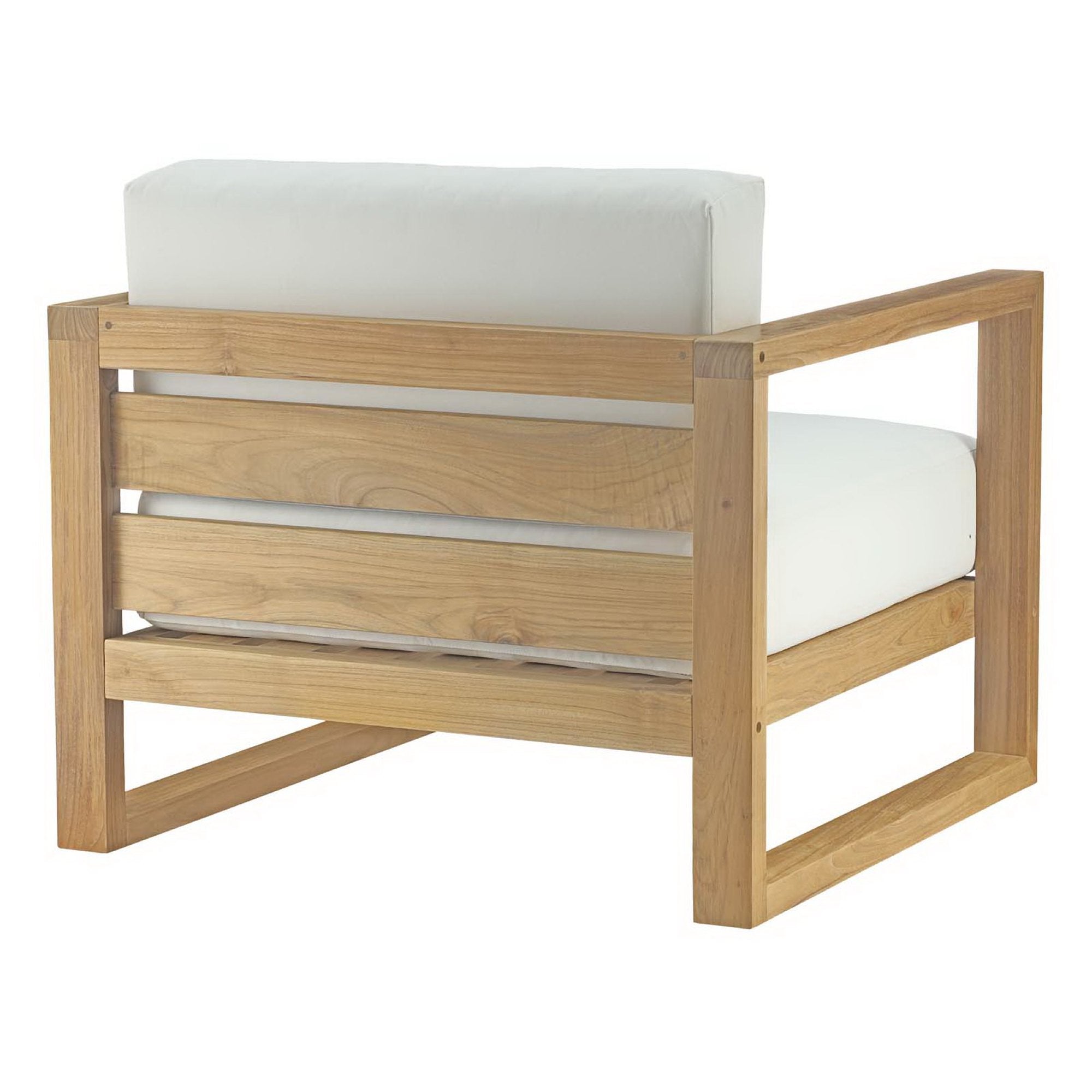 Modway EEI-3119 Upland 3 Piece Outdoor Patio Teak Set