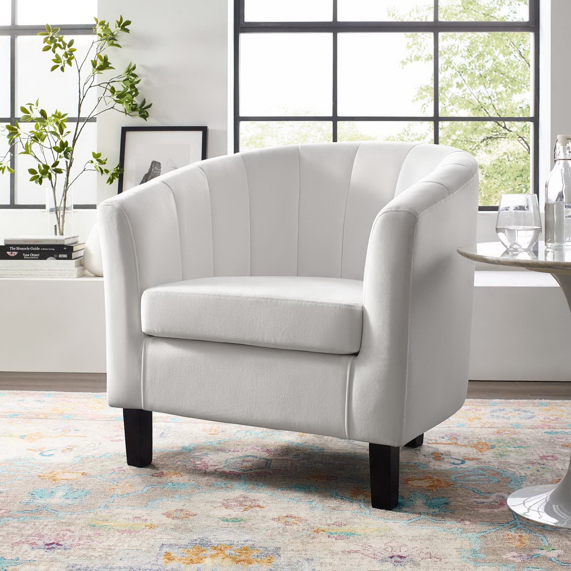 Modway Prospect Channel Tufted Performance Velvet Armchair