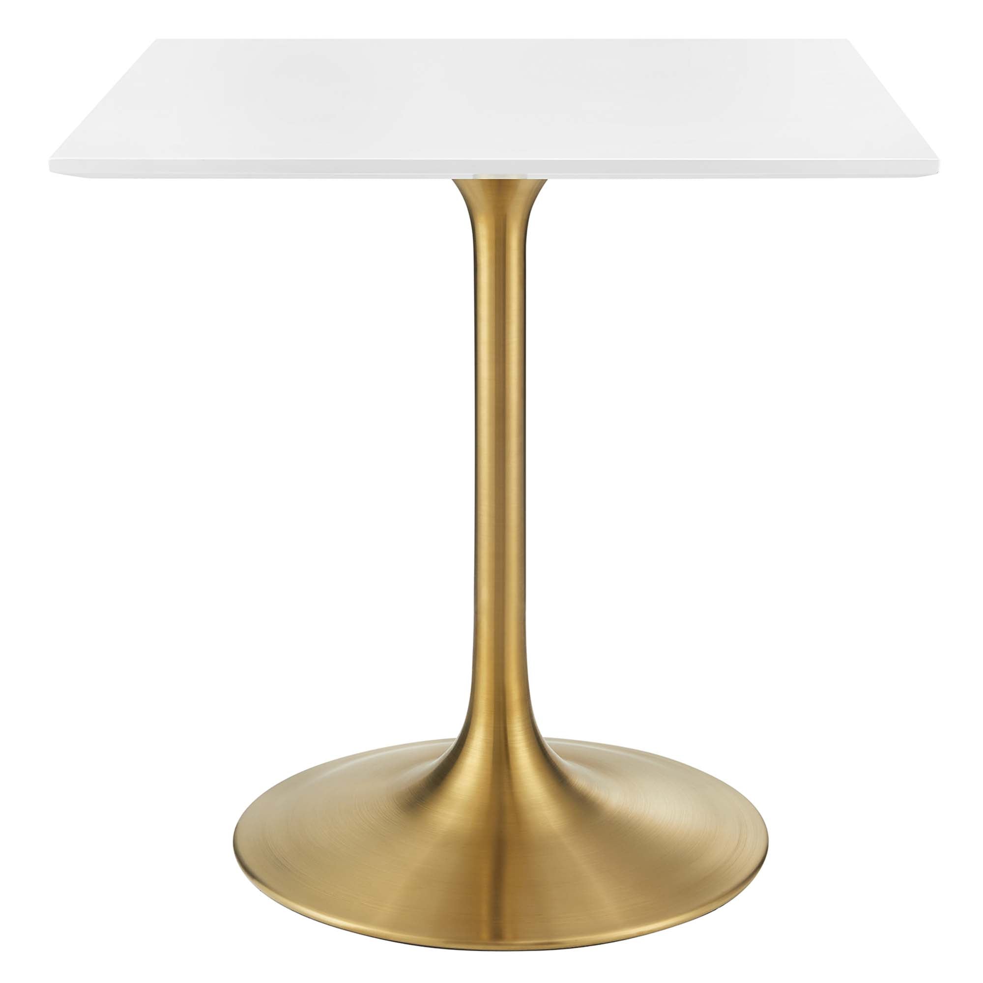 Modway Lippa 28" Square Wood Dining Table