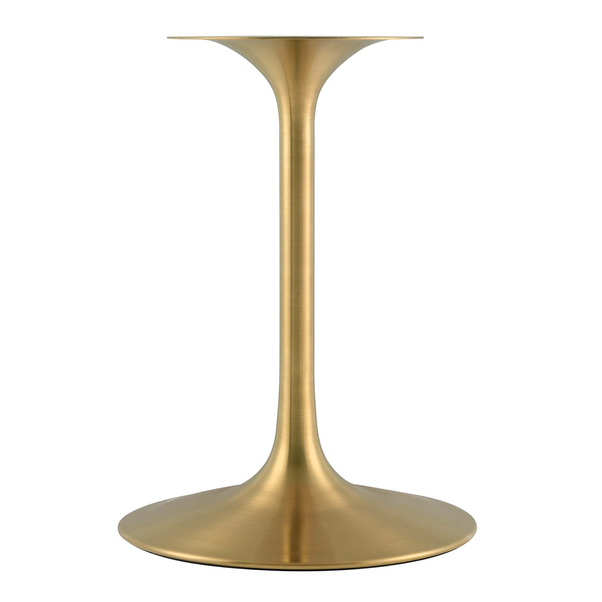 Modway Lippa 28" Round Faux Marble Dining Table