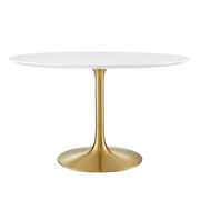 Modway Lippa 48" Round Wood Dining Table