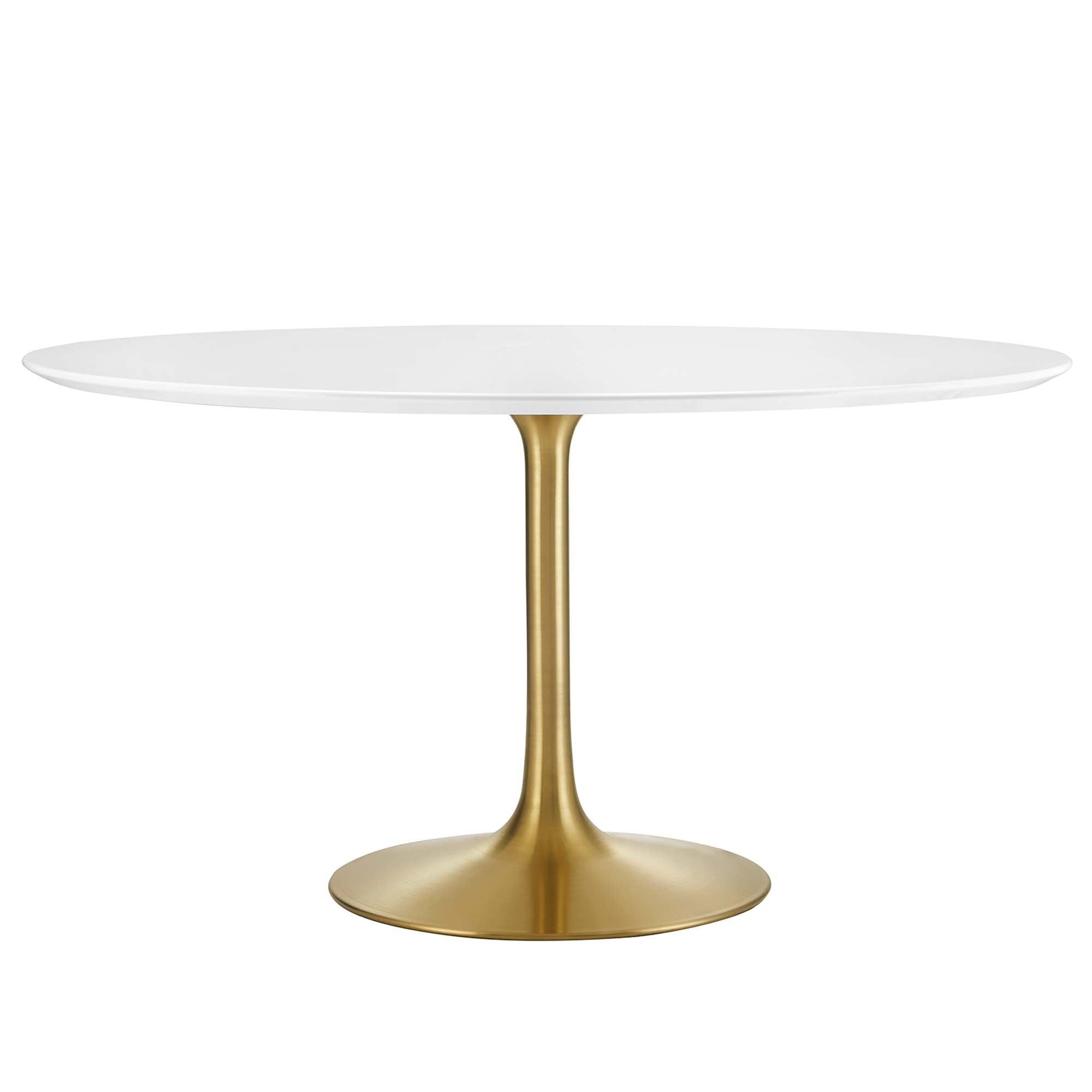 Modway Lippa 54" Round Wood Dining Table