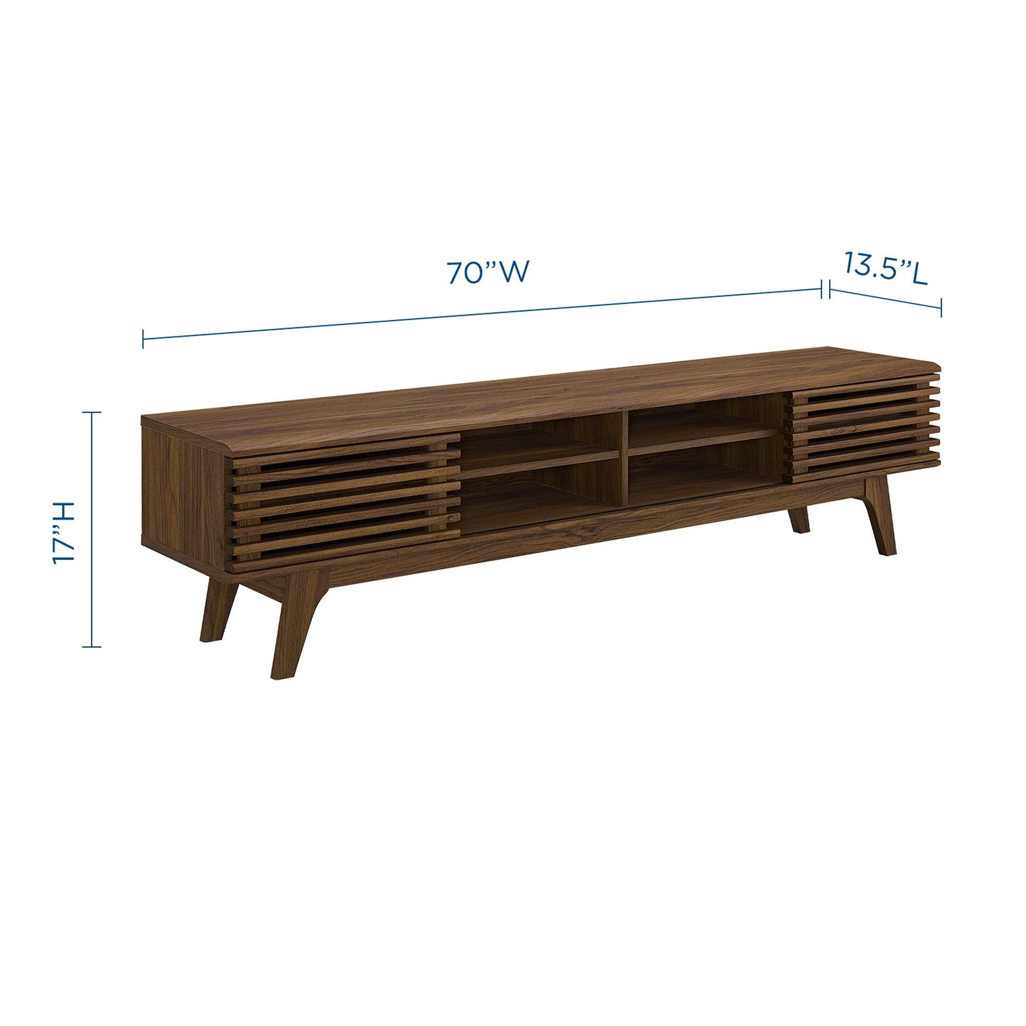 Modway Render 70" Entertainment Center TV Stand