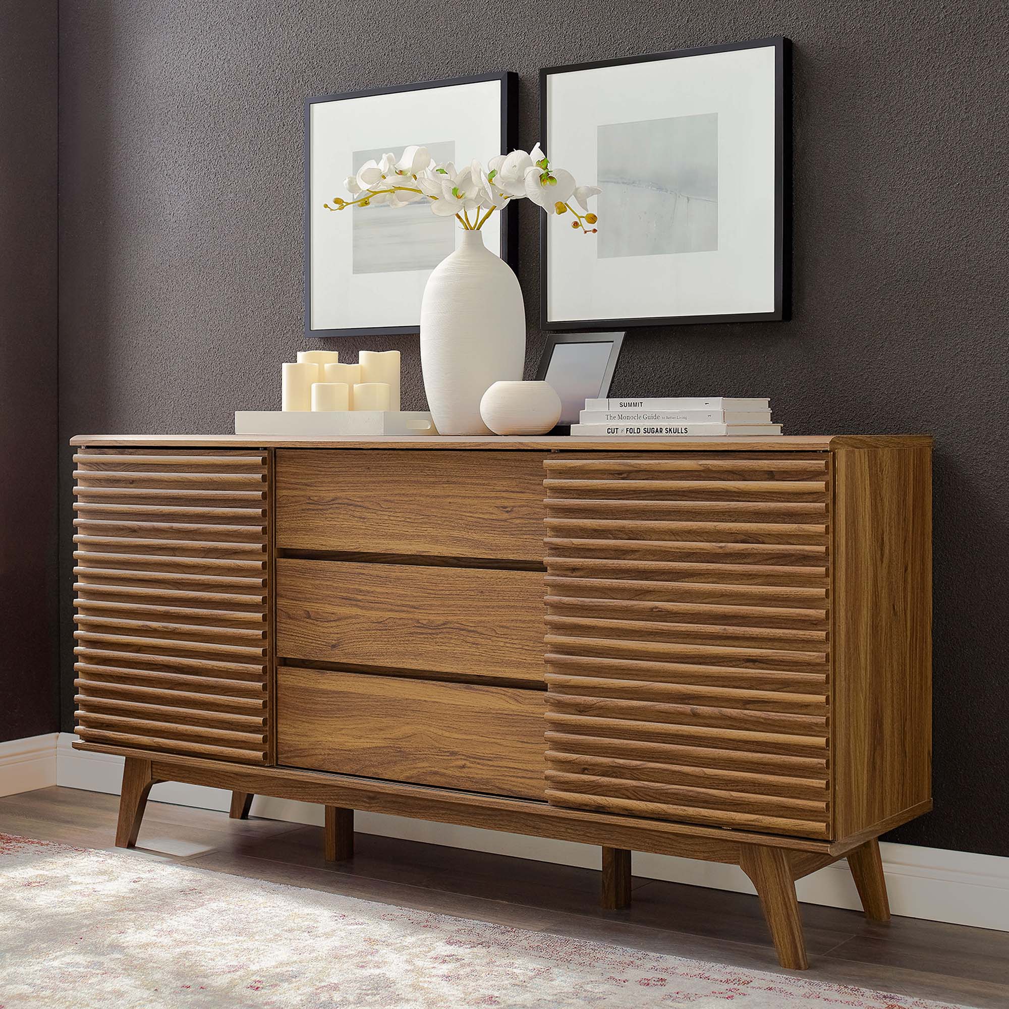 Modway Render 63" Sideboard Buffet Table or TV Stand
