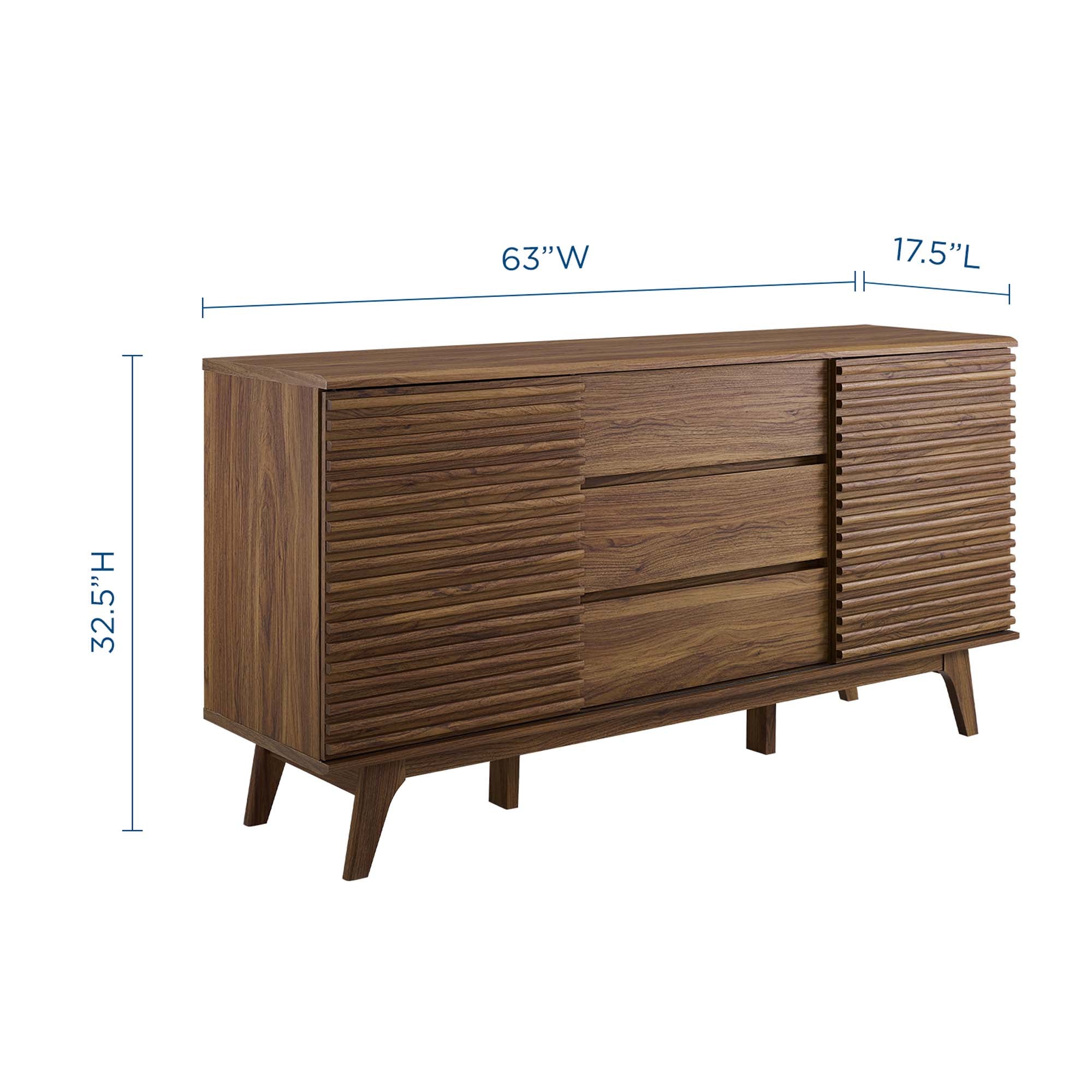 Modway Render 63" Sideboard Buffet Table or TV Stand