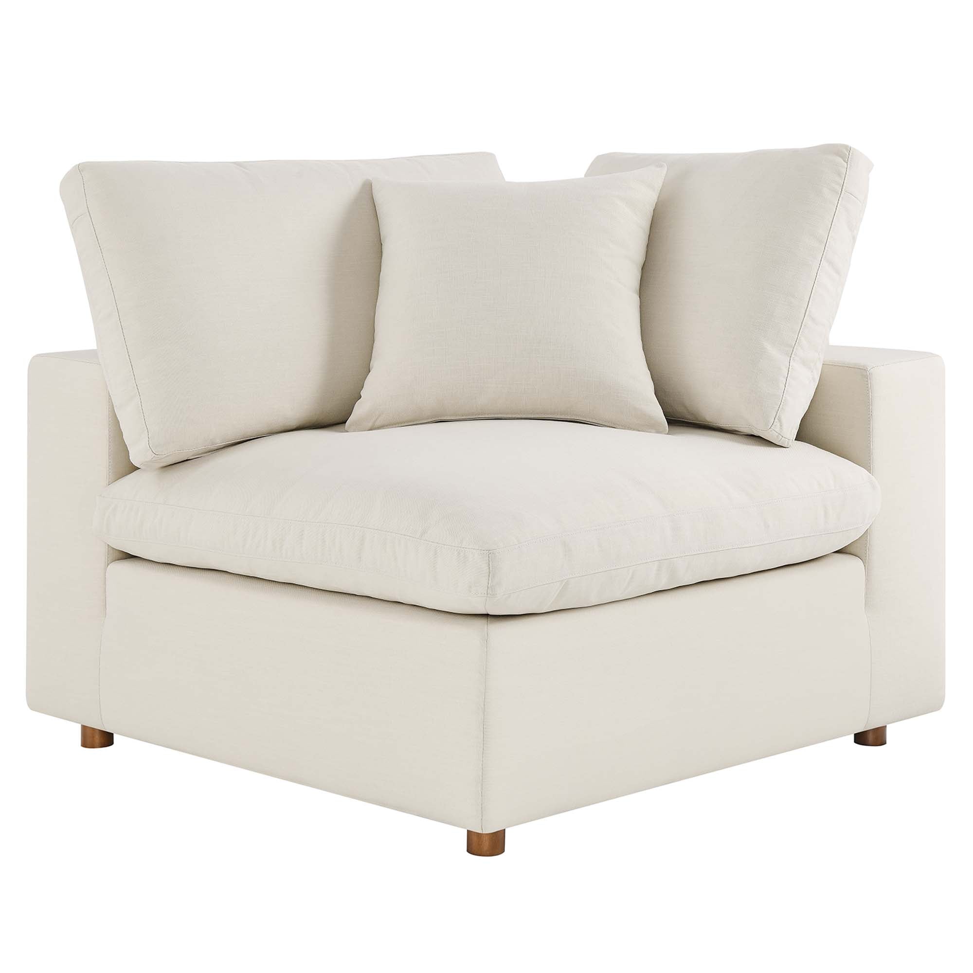 Modway EEI-3356 Commix 4 Piece Down Filled Overstuffed Sectional Sofa Set