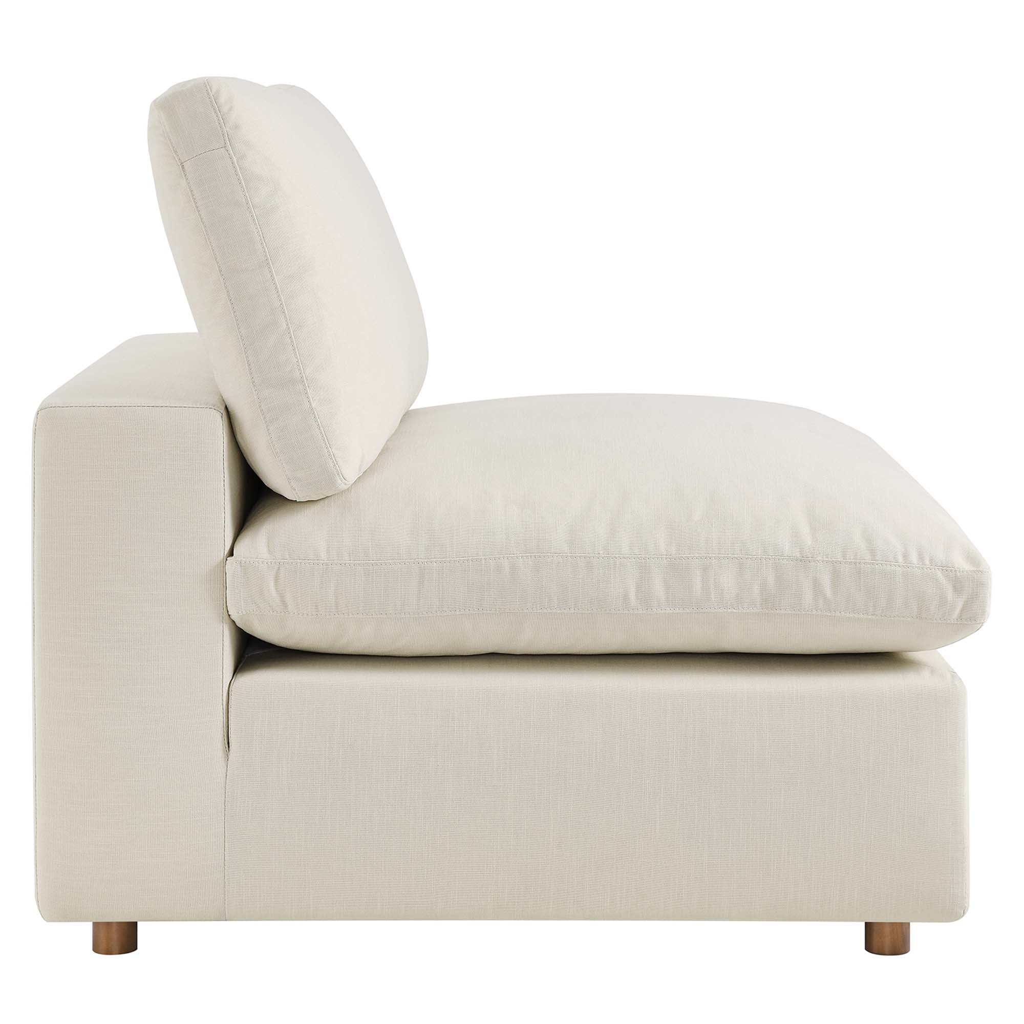 Modway EEI-3356 Commix 4 Piece Down Filled Overstuffed Sectional Sofa Set