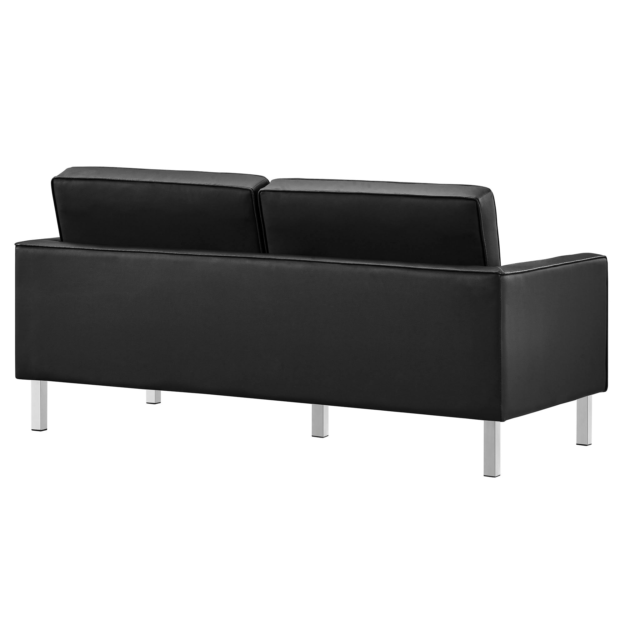 Modway Loft 2-Piece Tufted Vegan Leather Furniture Set