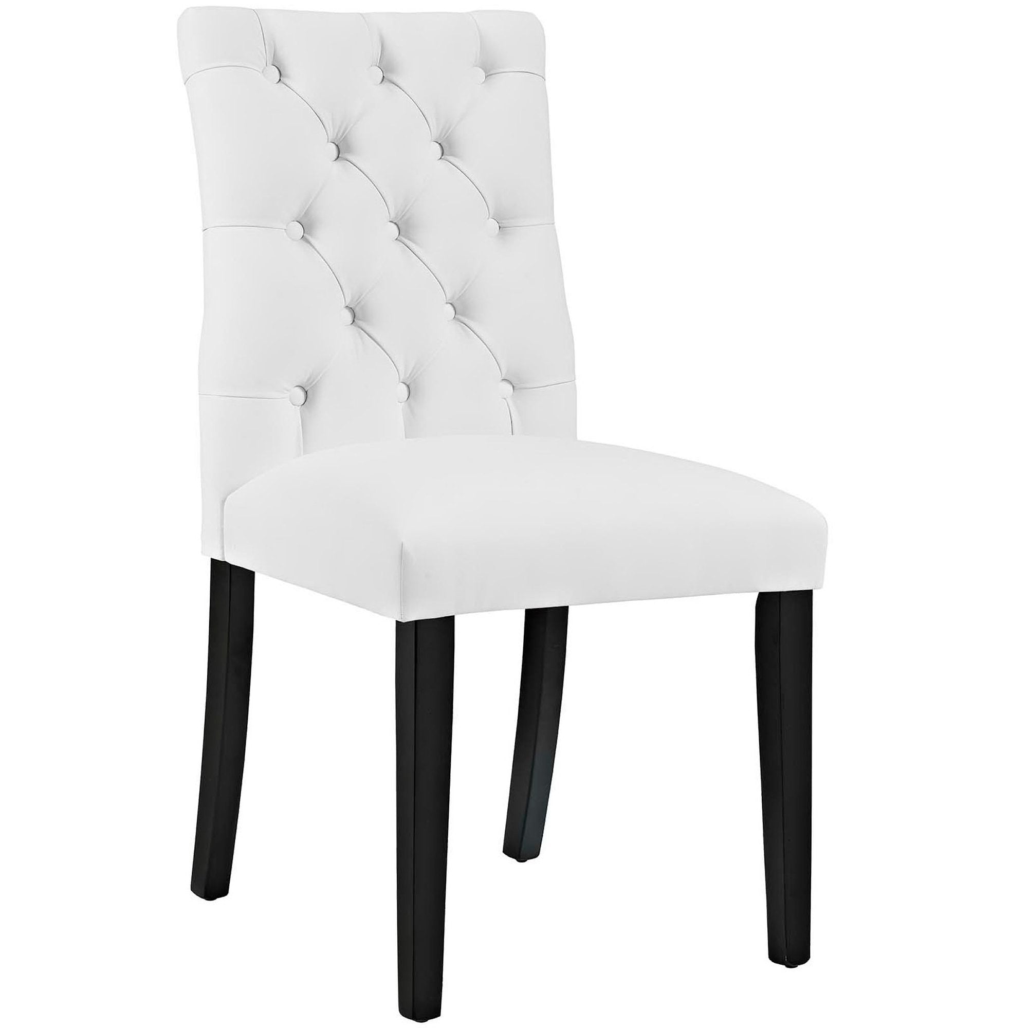 Modway Duchess Vinyl Dining Chair Set of 2