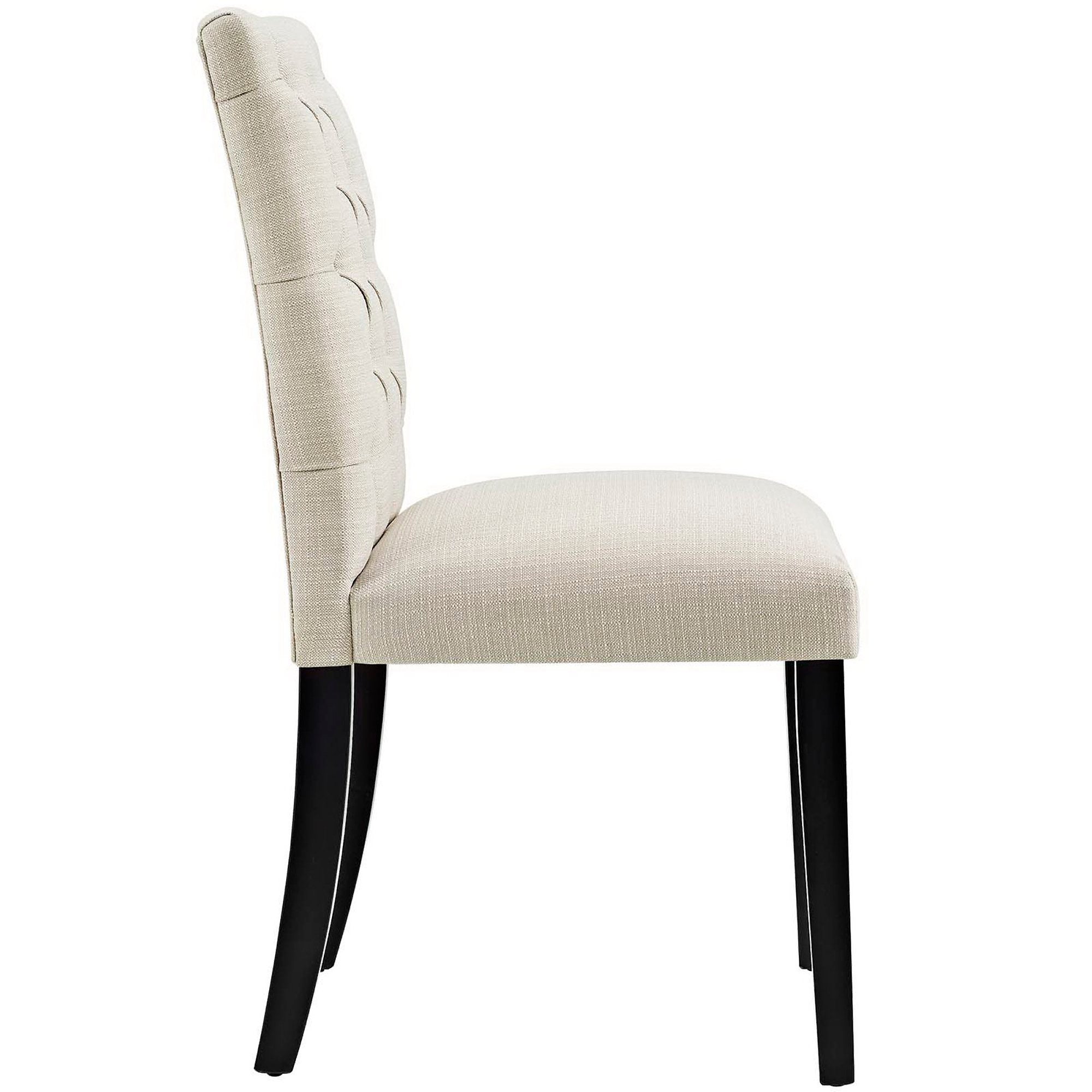 Modway Duchess Fabric Dining Chair Set of 4